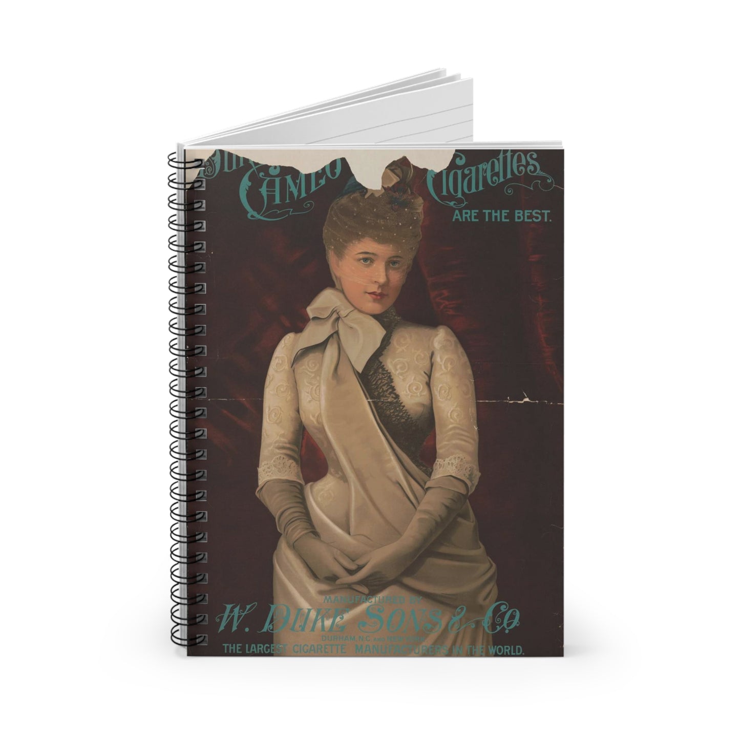 Duke Cameo cigarettes are the best Spiral Bound Ruled Notebook with Printed Cover