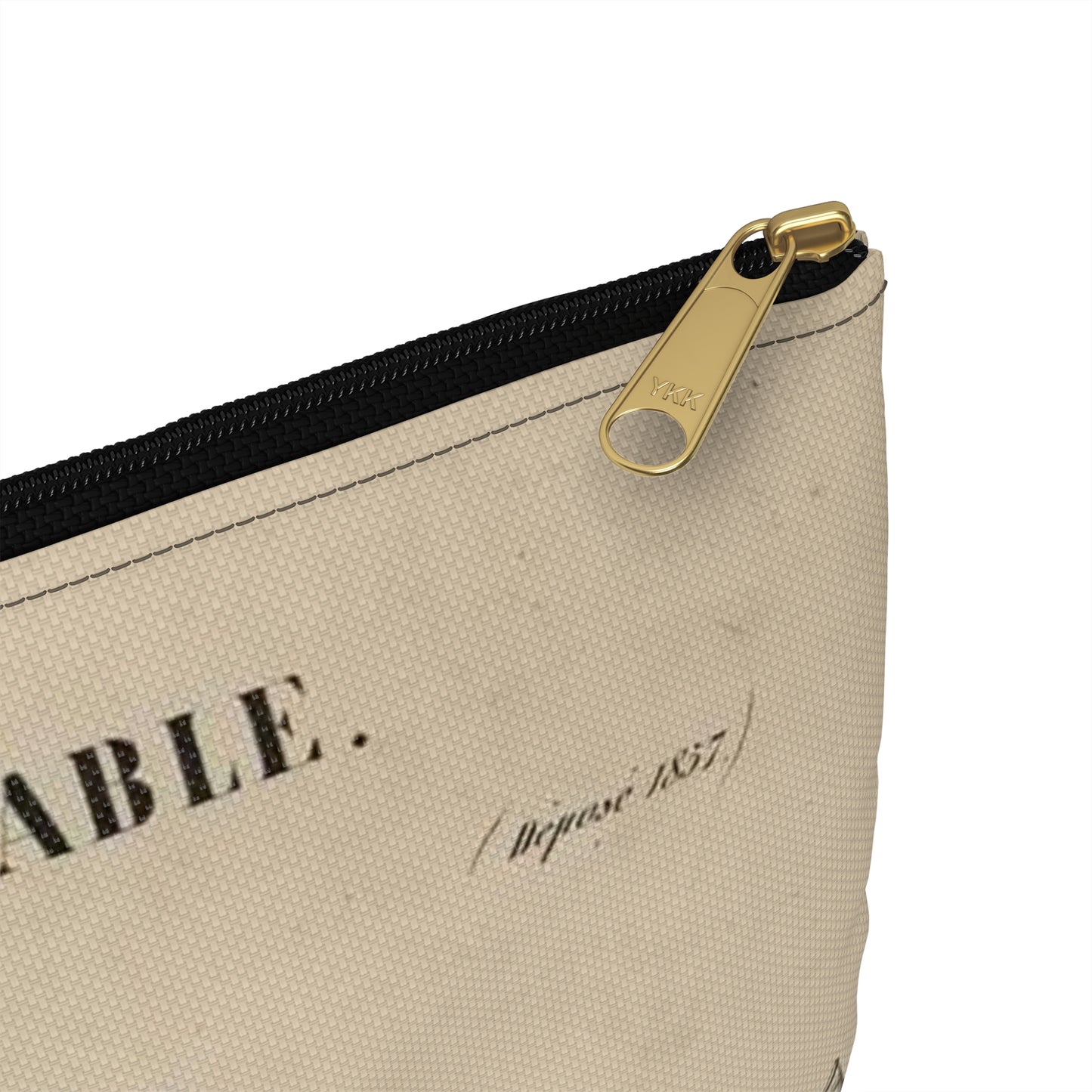 Patent drawing - Navire aérien dirigeable. Systême J.B. Métivier, force ascensionnelle 90,000 kos. Public domain image Large Organizer Pouch with Black Zipper