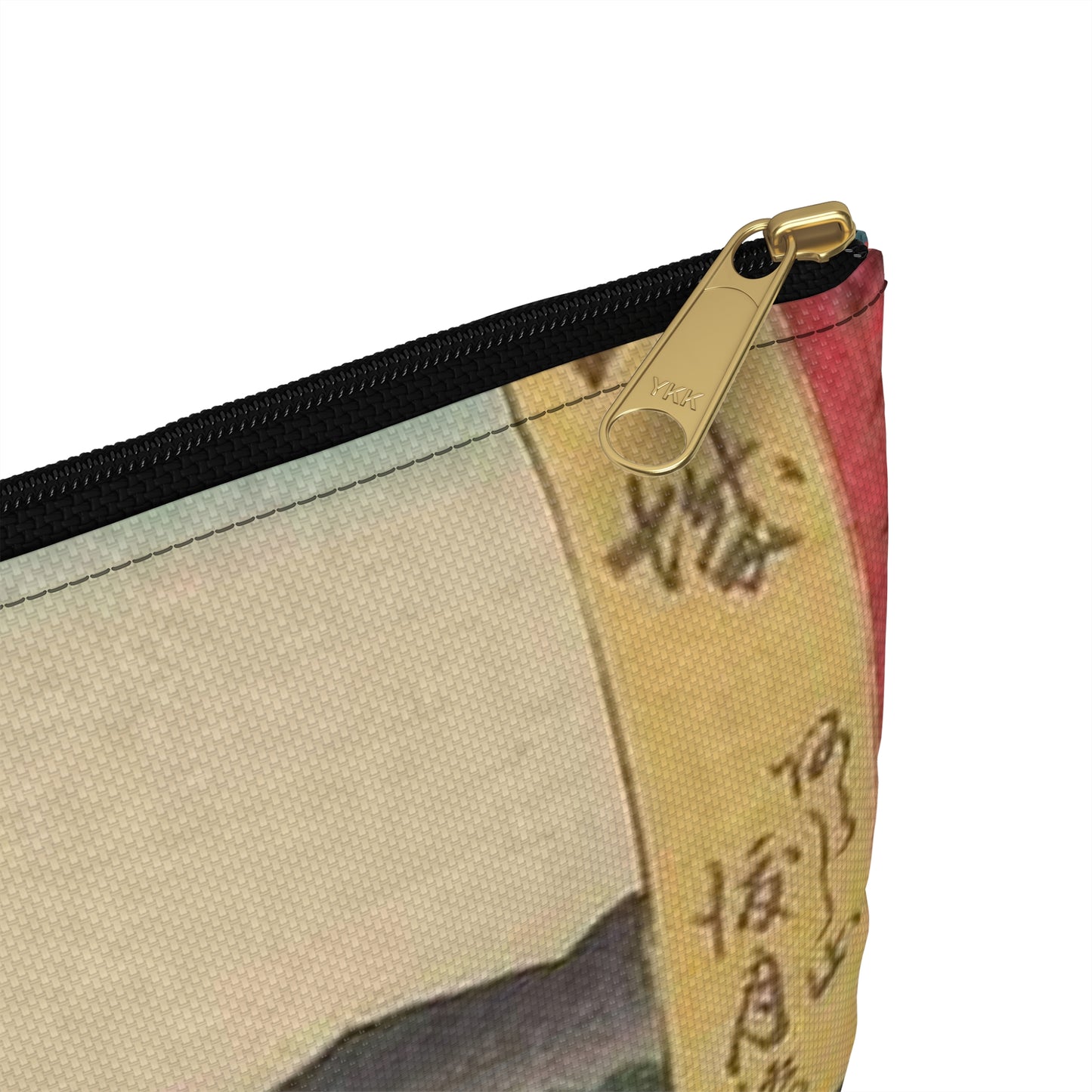 Hiroshige Yamashiro Arashiyama, Utagawa Hiroshige Large Organizer Pouch with Black Zipper