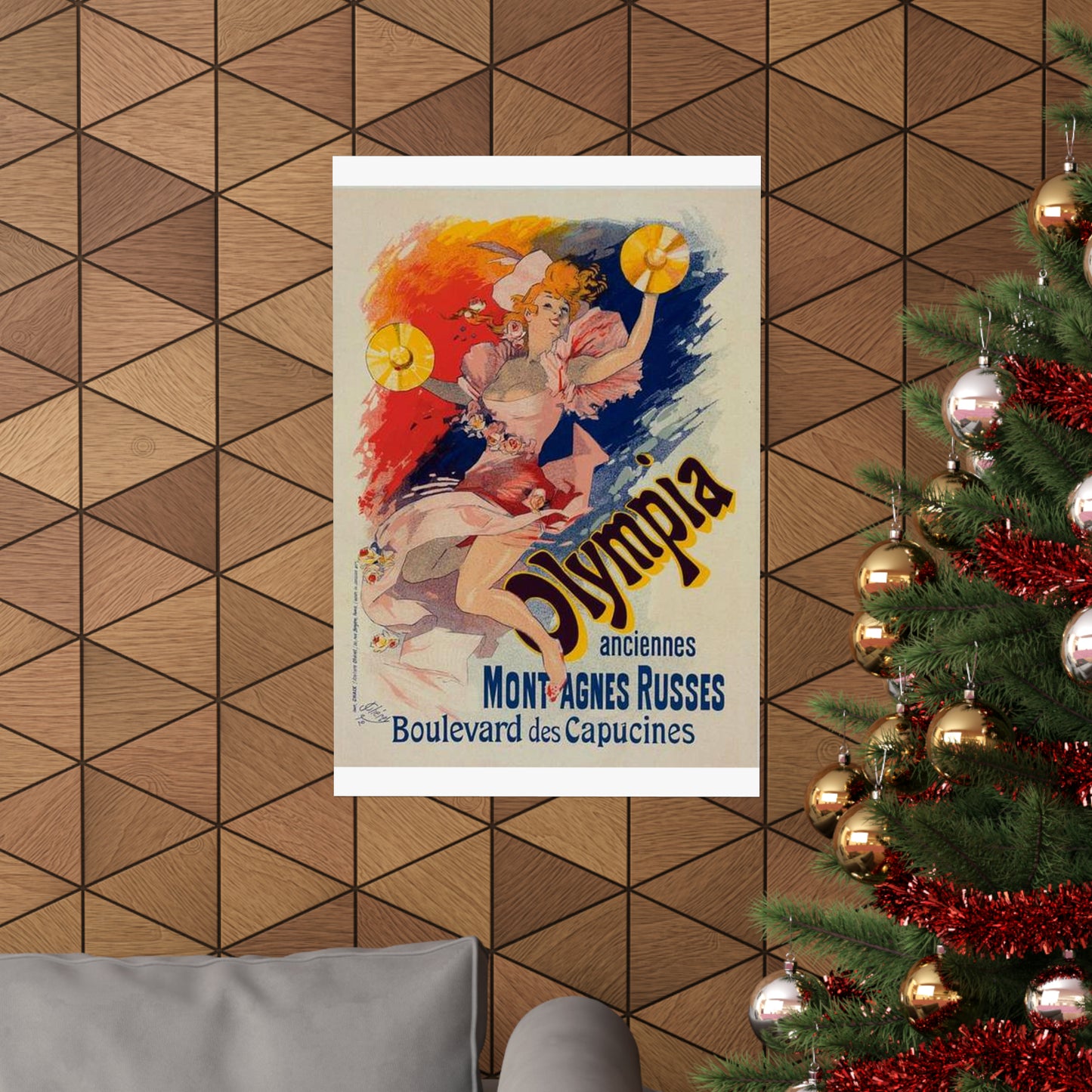 Affiche pour "Olympia". - Art nouveau public domain poster High Quality Matte Wall Art Poster for Home, Office, Classroom