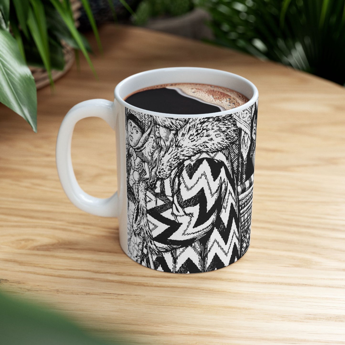 Ivan Bilibin 276 - Art nouveau public domain image Beautiful Novelty Ceramic Coffee Mug 11oz