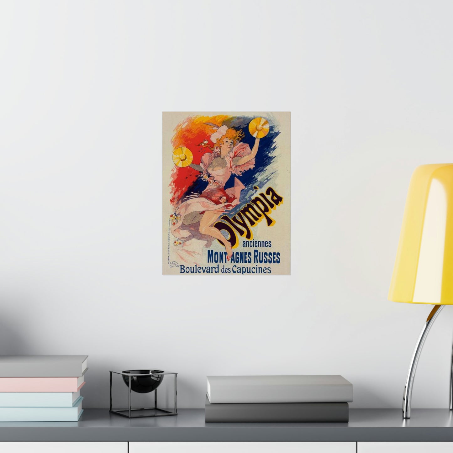 Affiche pour "Olympia". - Art nouveau public domain poster High Quality Matte Wall Art Poster for Home, Office, Classroom