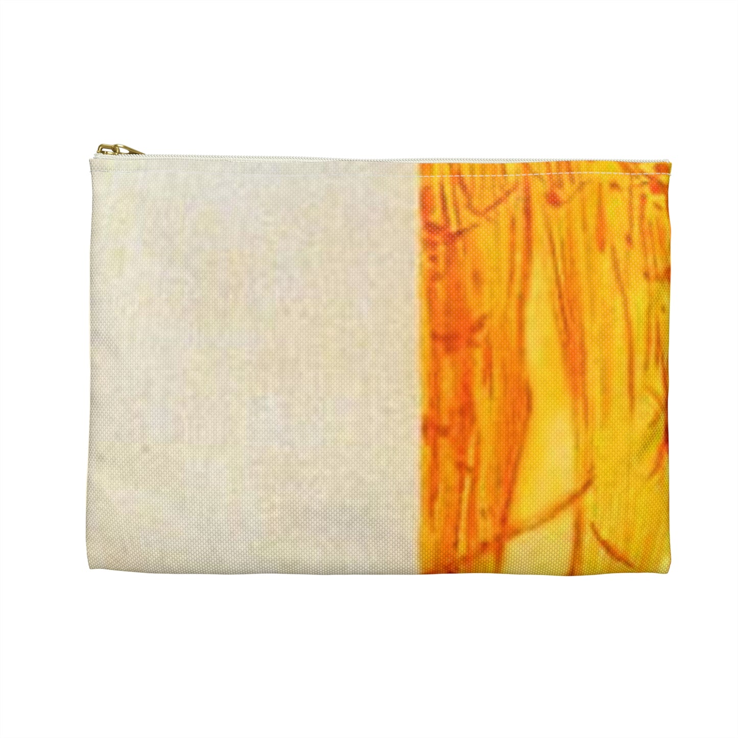 Kirchner - from-arcadia - Art nouveau public domain image Large Organizer Pouch with Black Zipper
