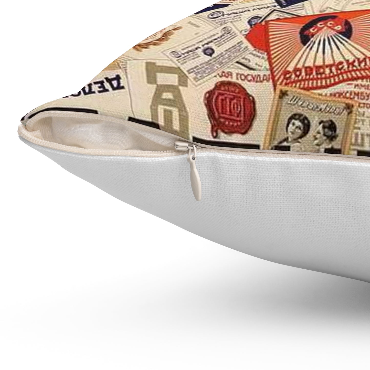 Неизвестный художник ДГТФ папиросы, Art Deco Poster Decorative Accent Square Pillow