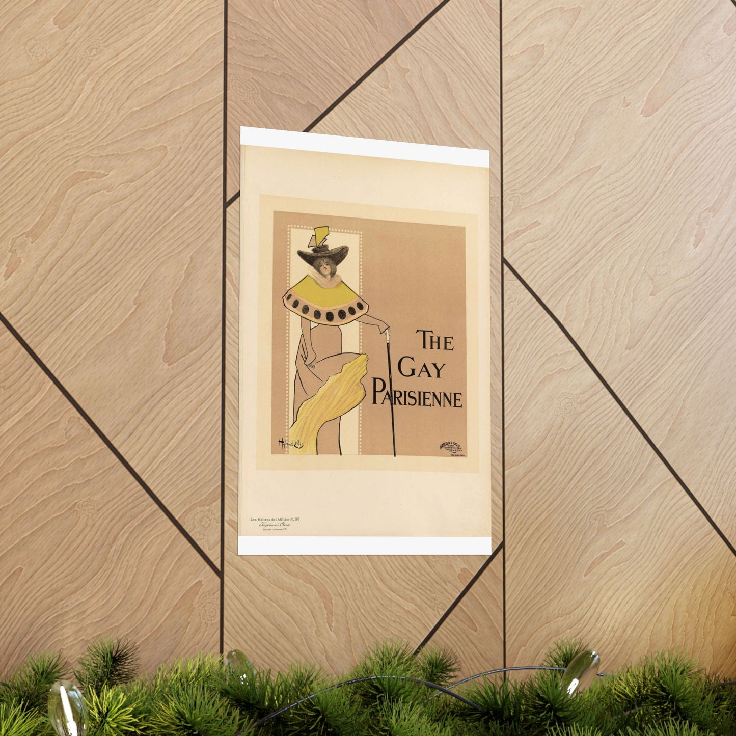 Maîtres de l'affiche V 2 - Pl 96 - Fred Hyland - Leigh Ellis High Quality Matte Wall Art Poster for Home, Office, Classroom