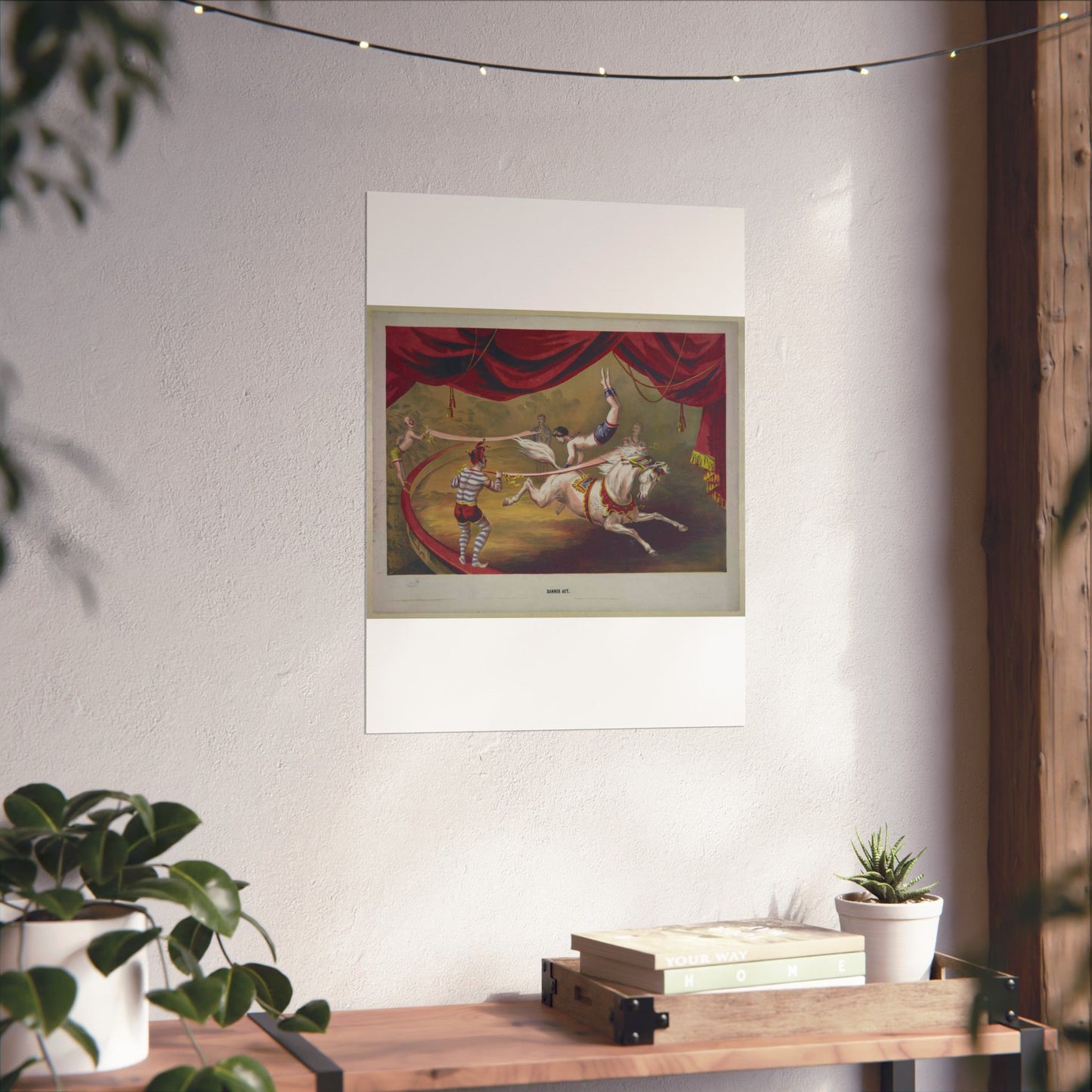 Banner act - Print, Library of Congress collection High Quality Matte Wall Art Poster for Home, Office, Classroom