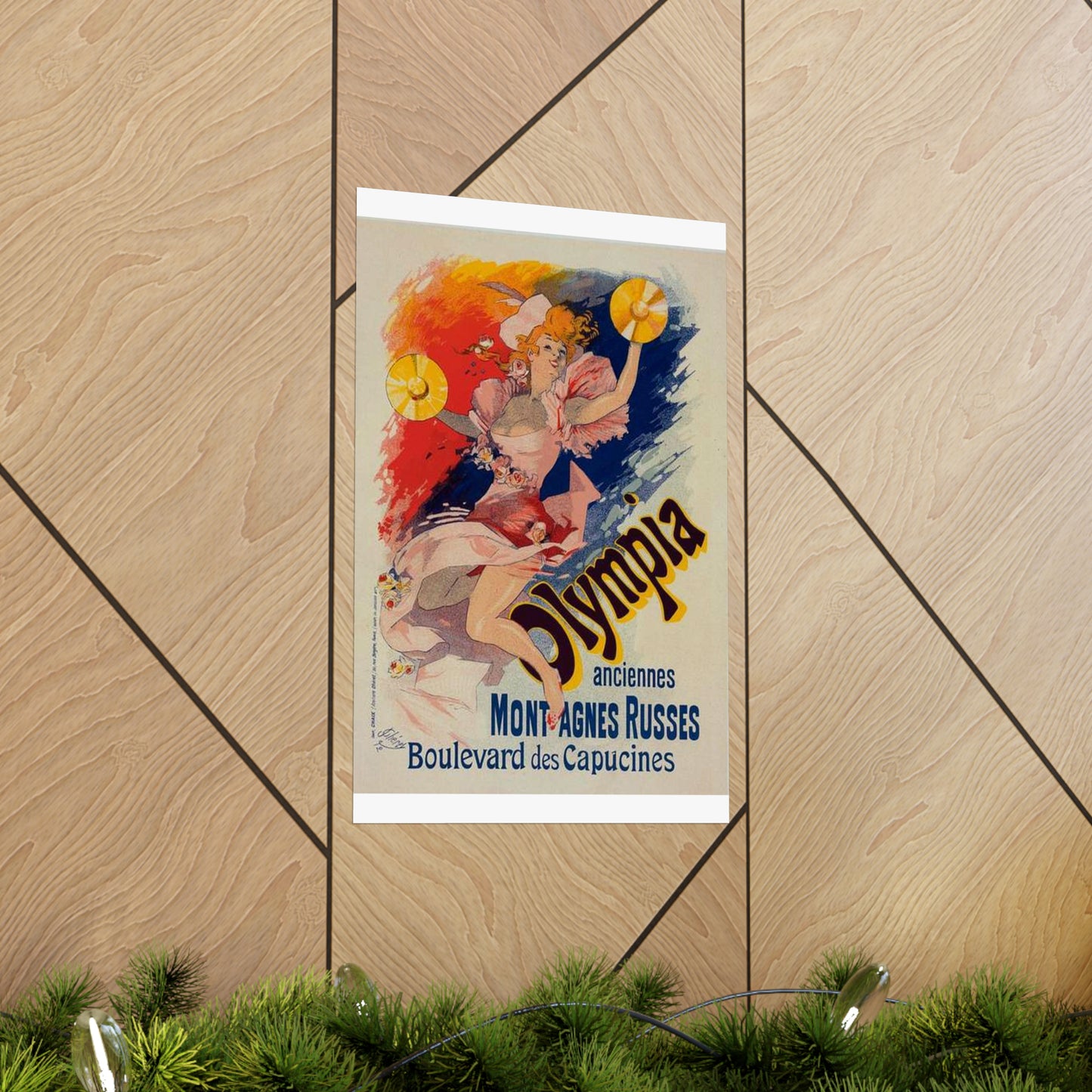 Affiche pour "Olympia". - Art nouveau public domain poster High Quality Matte Wall Art Poster for Home, Office, Classroom