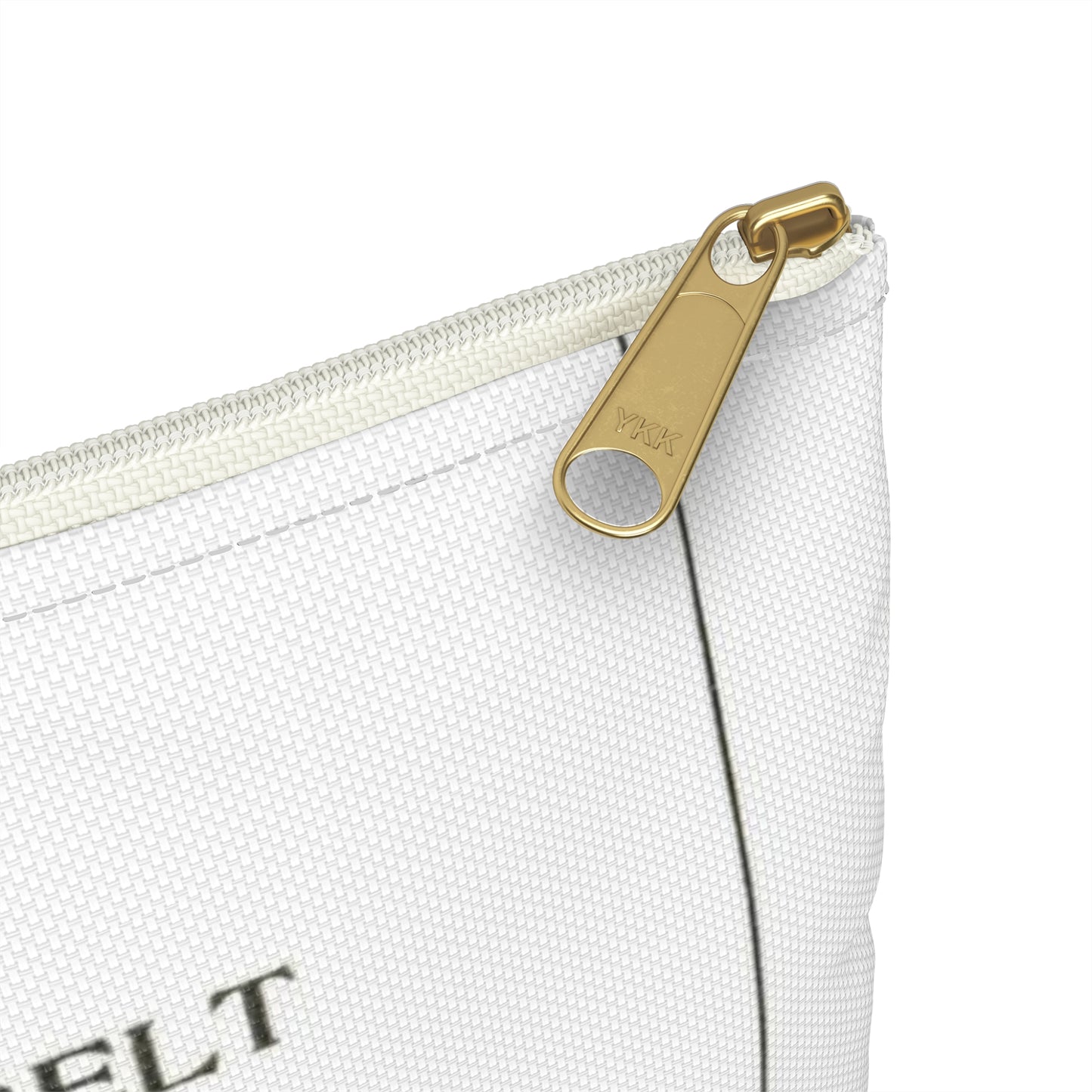 Patent drawing - Leather Waist Belt - . Public domain image Large Organizer Pouch with Black Zipper