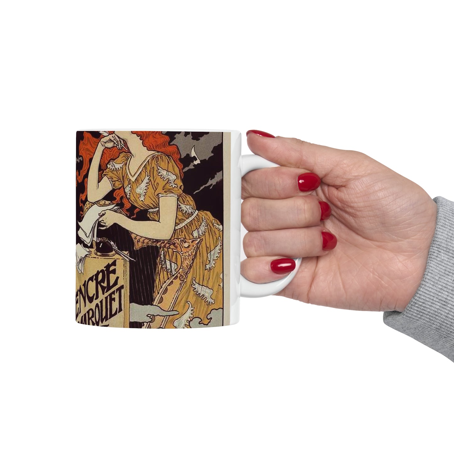 Affiche pour l' "Encre Marquet". Beautiful Novelty Ceramic Coffee Mug 11oz