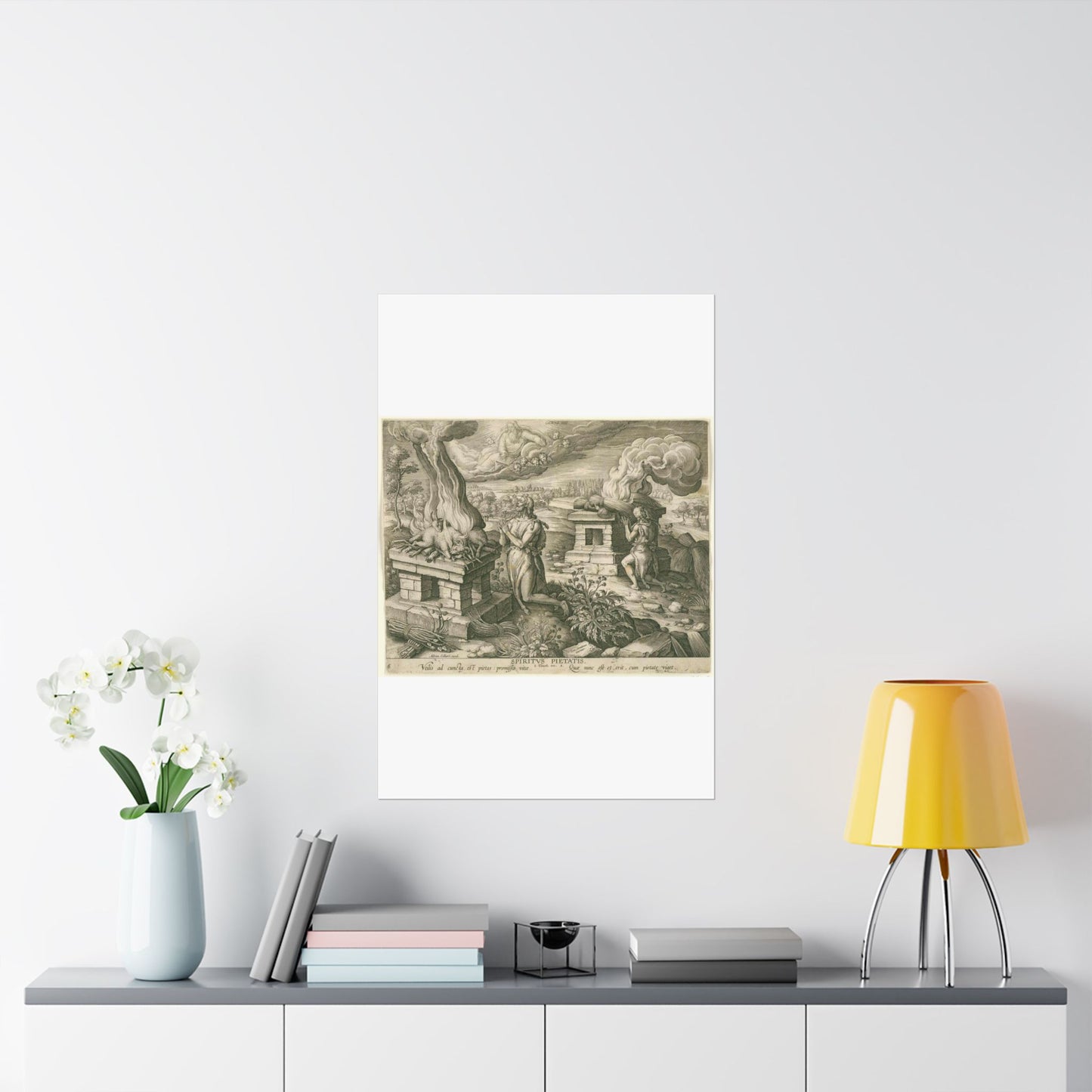 Offer van Abel: de gave van godsdienstigheid High Quality Matte Wall Art Poster for Home, Office, Classroom