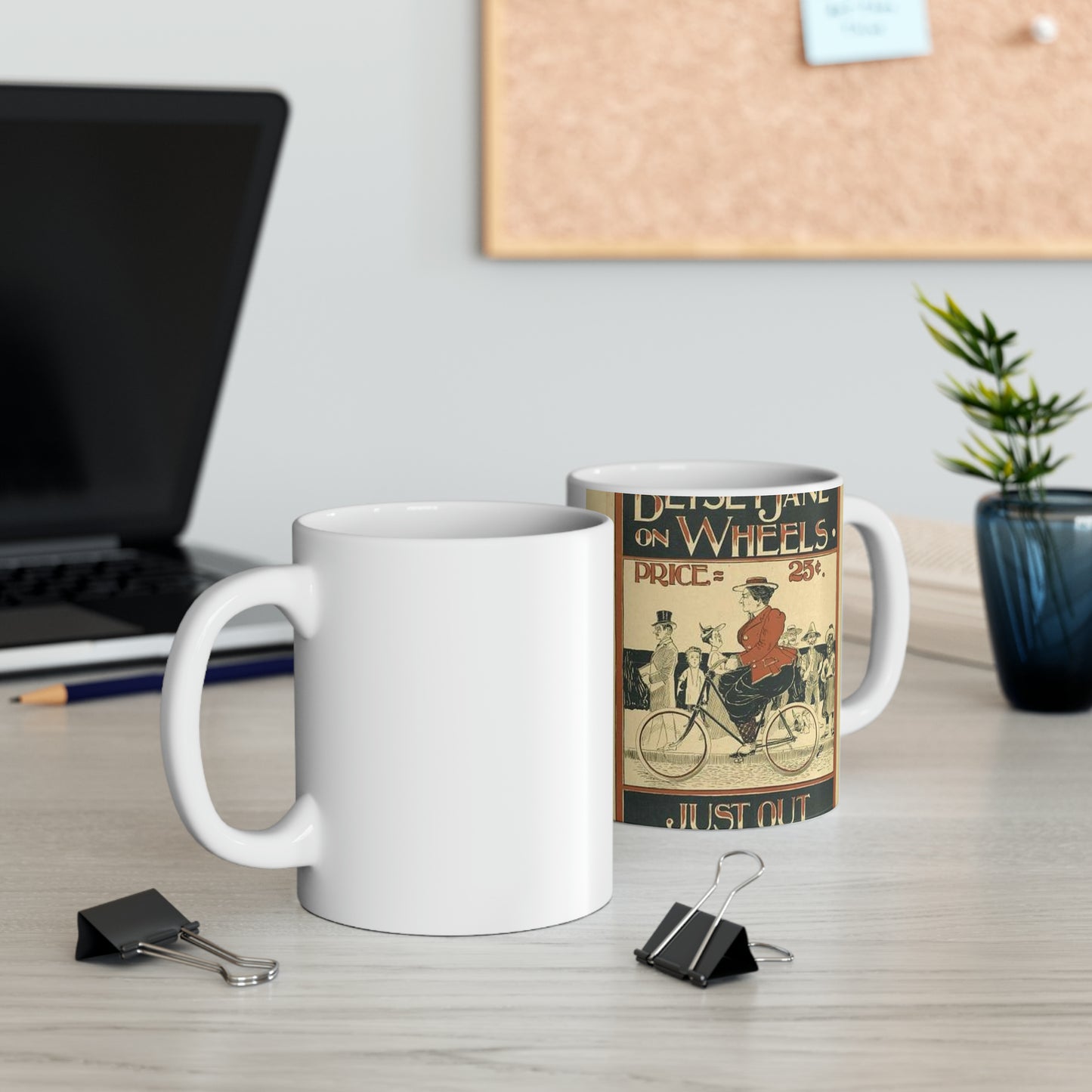Picryl description: Public domain image of byciclyst, bike, bicycle wheel, sport event, free to use, no copyright restrictions. Beautiful Novelty Ceramic Coffee Mug 11oz