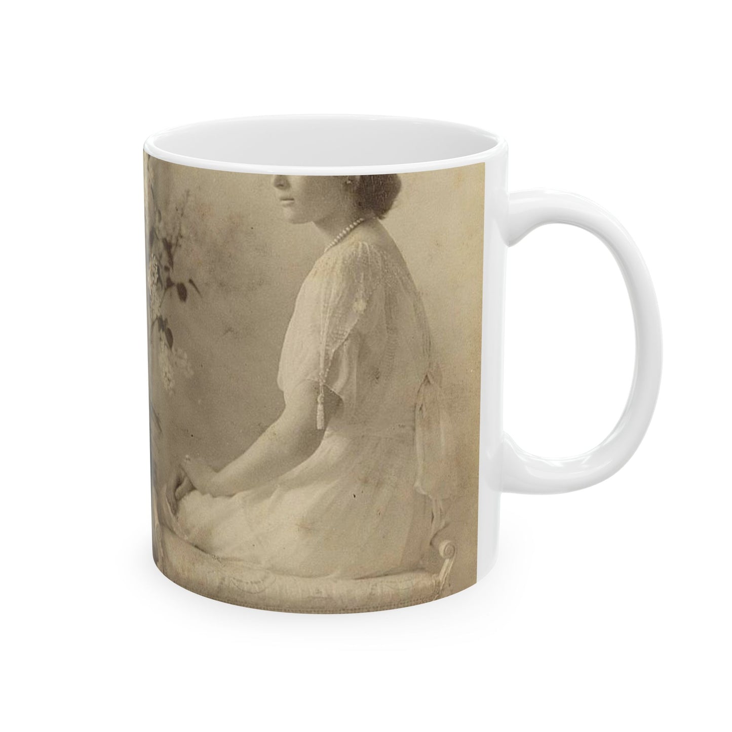 Tatyana Nikolaevna 1914 - Public domain portrait print Beautiful Novelty Ceramic Coffee Mug 11oz