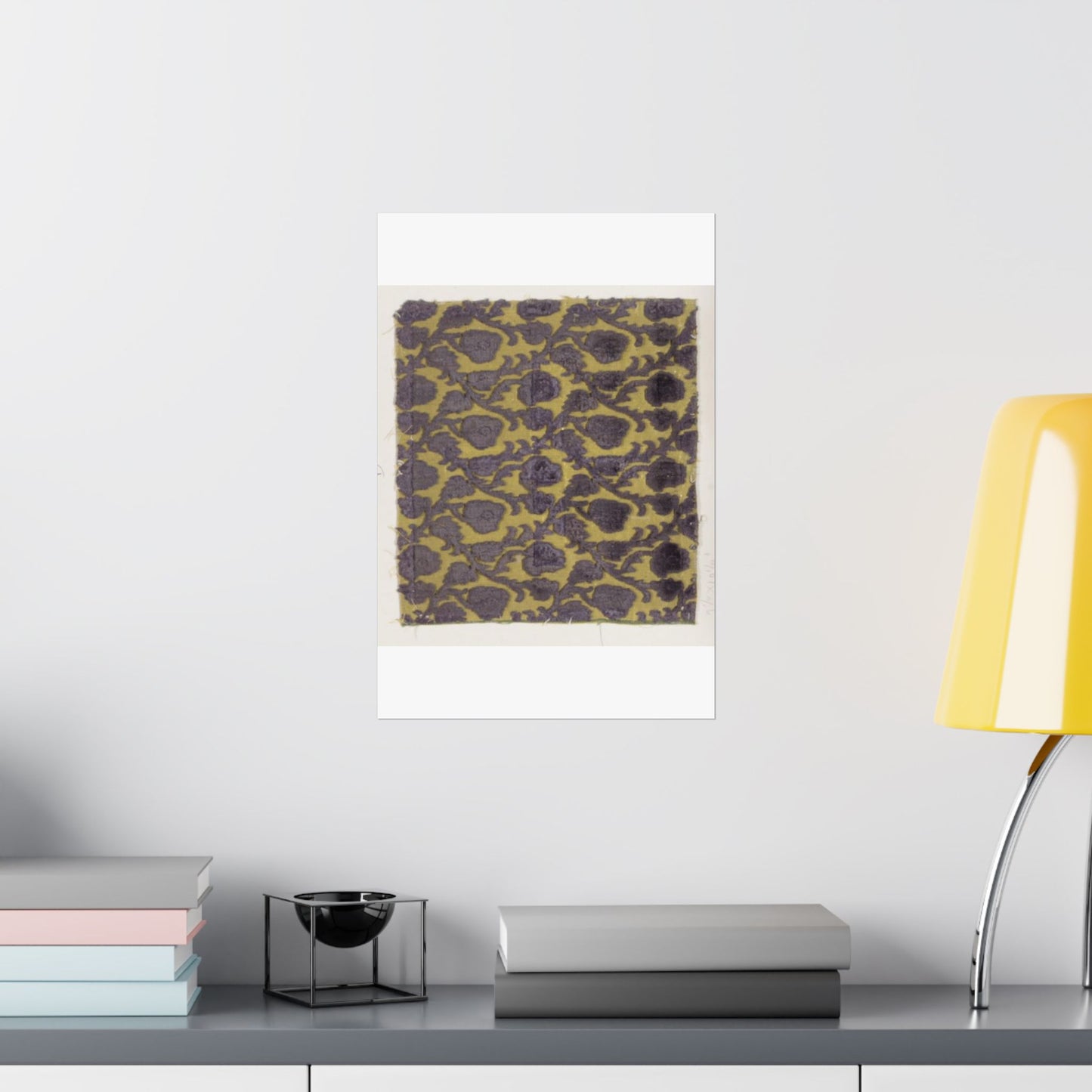 Fragment, 15th century - Public domain dedication museum photo High Quality Matte Wall Art Poster for Home, Office, Classroom