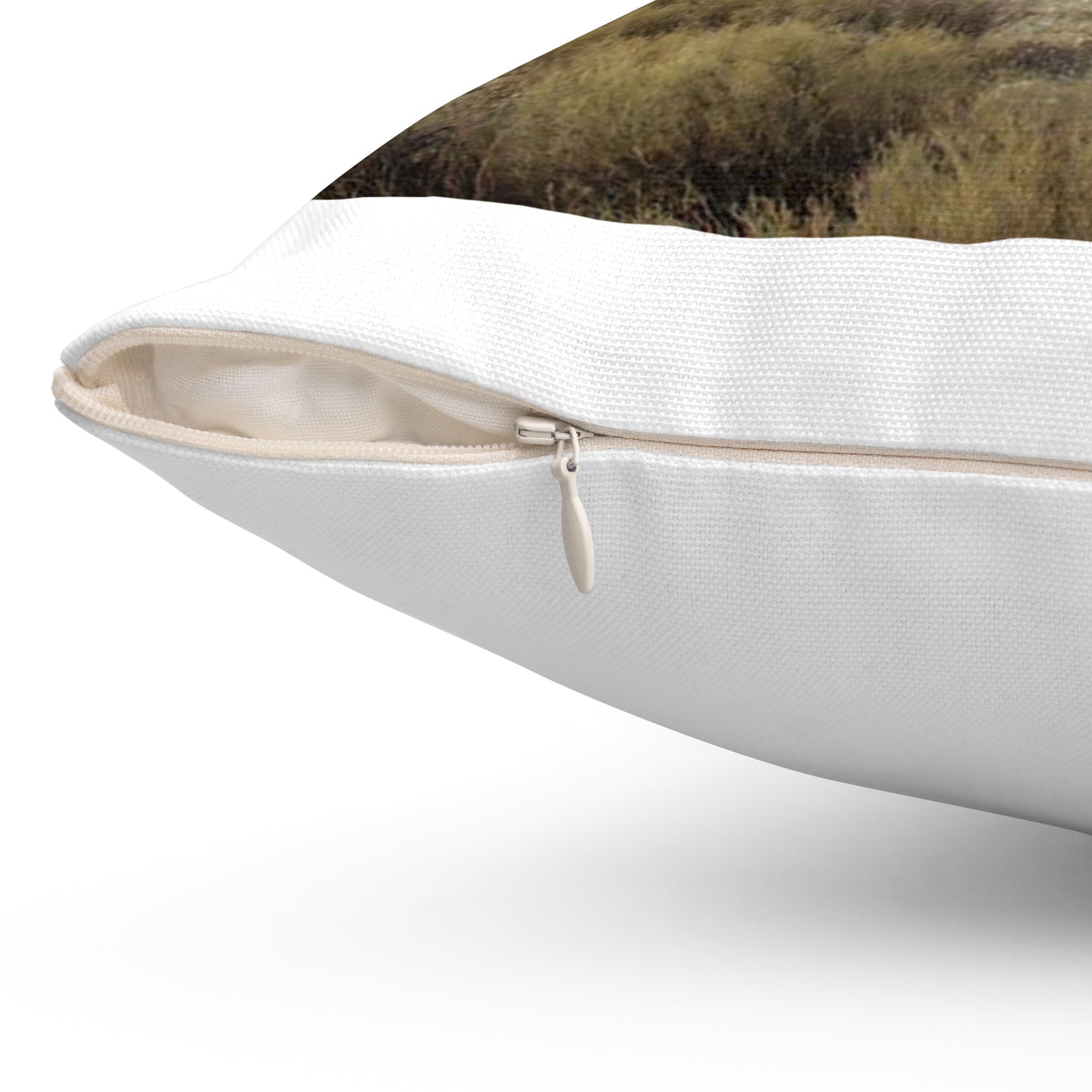 Death Valley Scenic Byway - An Abandoned Structure in Rhyolite Decorative Accent Square Pillow