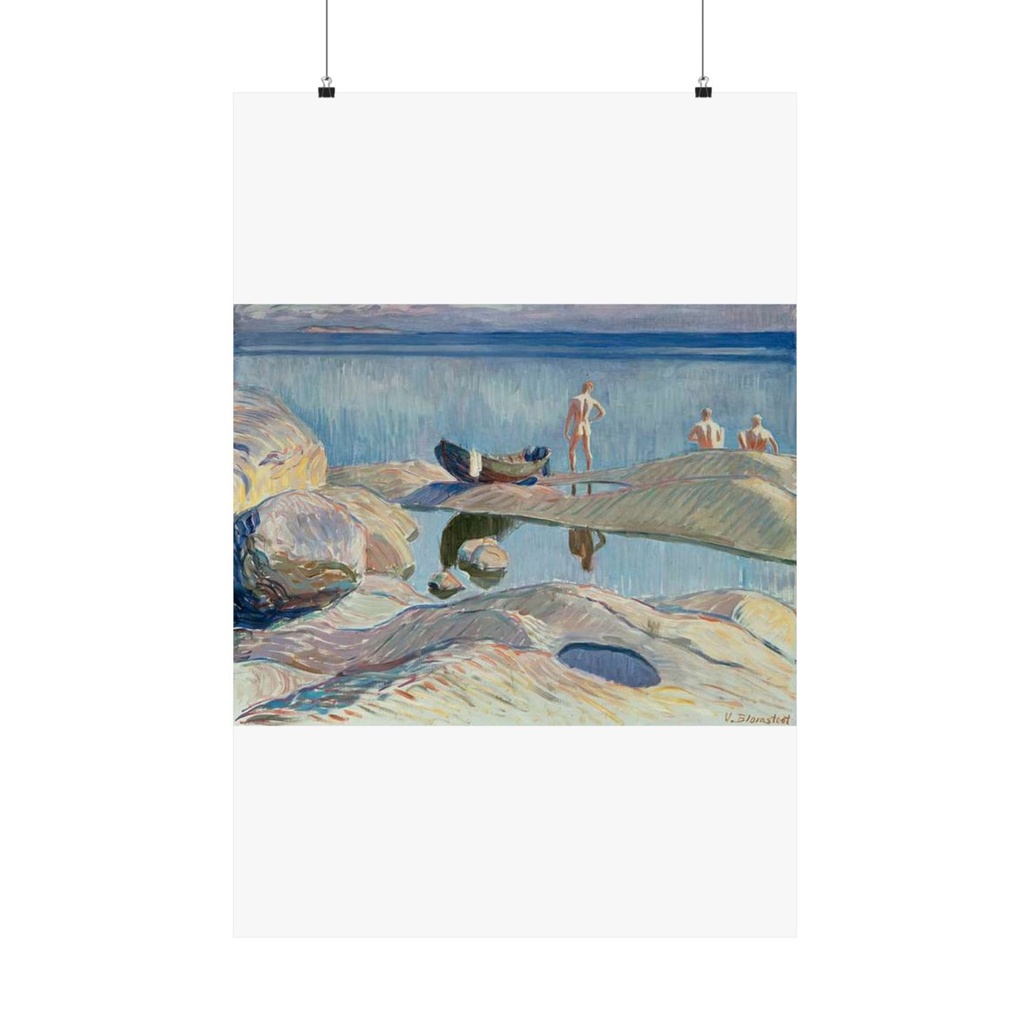 Väinö Blomstedt - Archipelago View High Quality Matte Wall Art Poster for Home, Office, Classroom