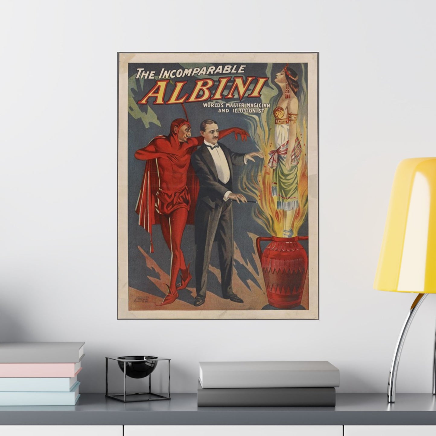 TheIncomperable Albini Theatrical Poster High Quality Matte Wall Art Poster for Home, Office, Classroom