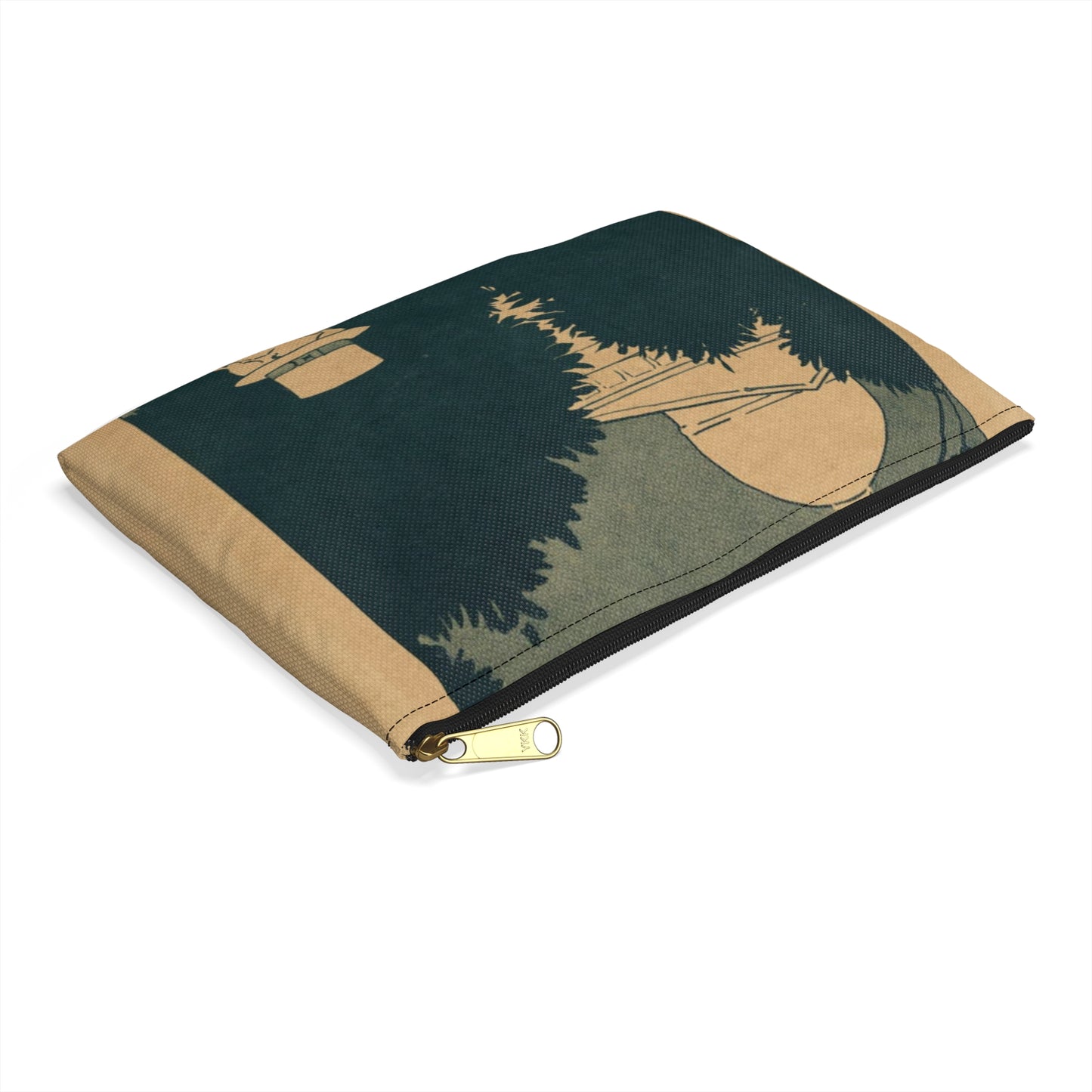The best guide to Boston. Boston illustrated, for sale here. Large Organizer Pouch with Black Zipper