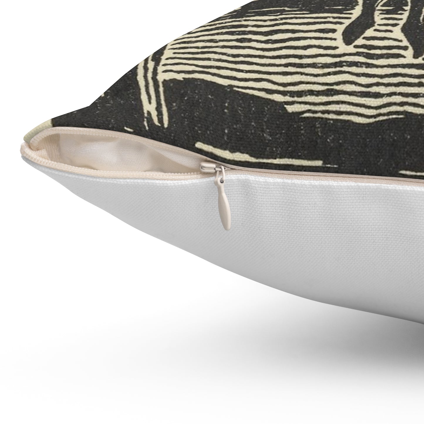 Georges Goury by Georges Demeufe (about 1900) Decorative Accent Square Pillow