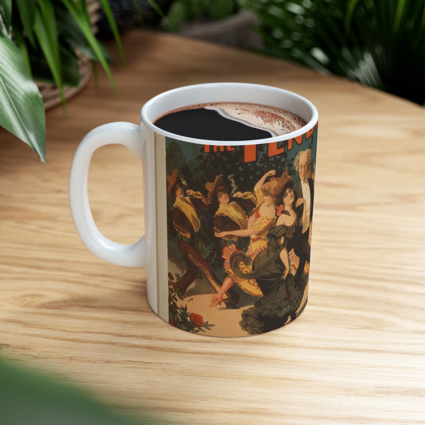 Richard Carle in The tenderfoot an operatic comedy in 3 acts : book by Richard Carle ; music by H.L. Heartz. Beautiful Novelty Ceramic Coffee Mug 11oz