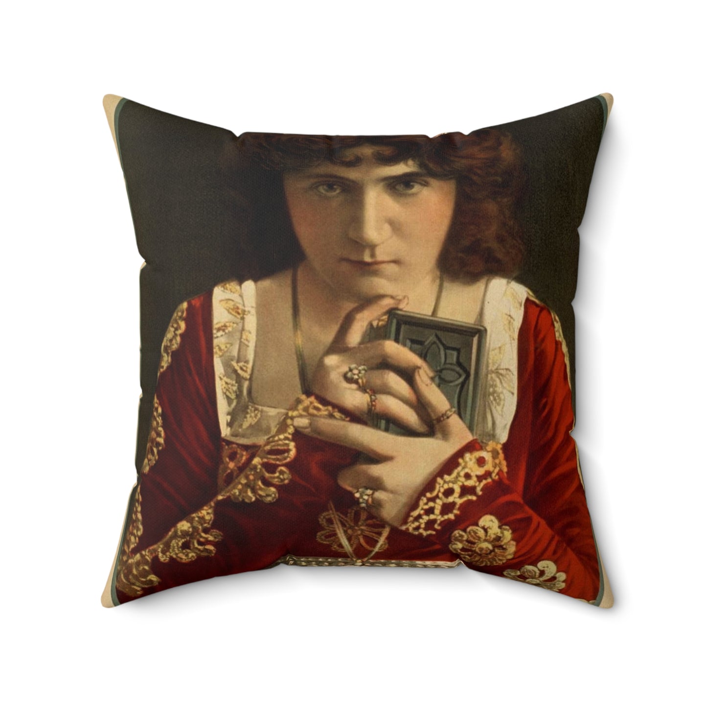 Blanche Walsh, American vaudeville and popular entertainment 1870 1920 Decorative Accent Square Pillow