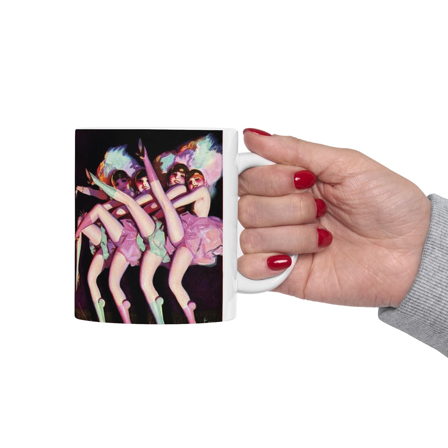 JudgeMagazine18Oct1924 - Art Deco public domain image Beautiful Novelty Ceramic Coffee Mug 11oz