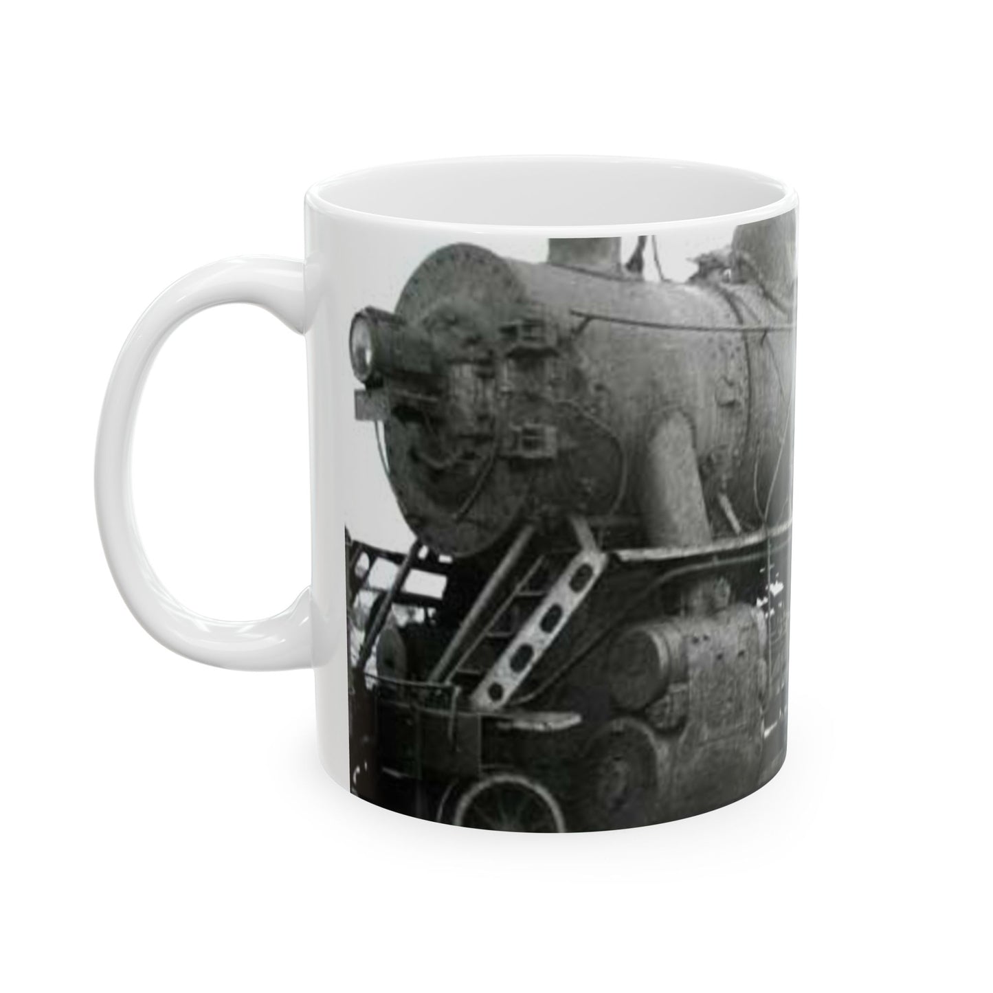 China Railways DK1 2x - Steam locomotive, Public domain image Beautiful Novelty Ceramic Coffee Mug 11oz