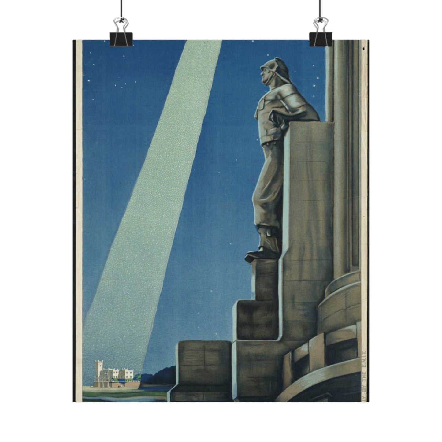 Trieste. Vintage Travel Posters, 1920s-1930s High Quality Matte Wall Art Poster for Home, Office, Classroom
