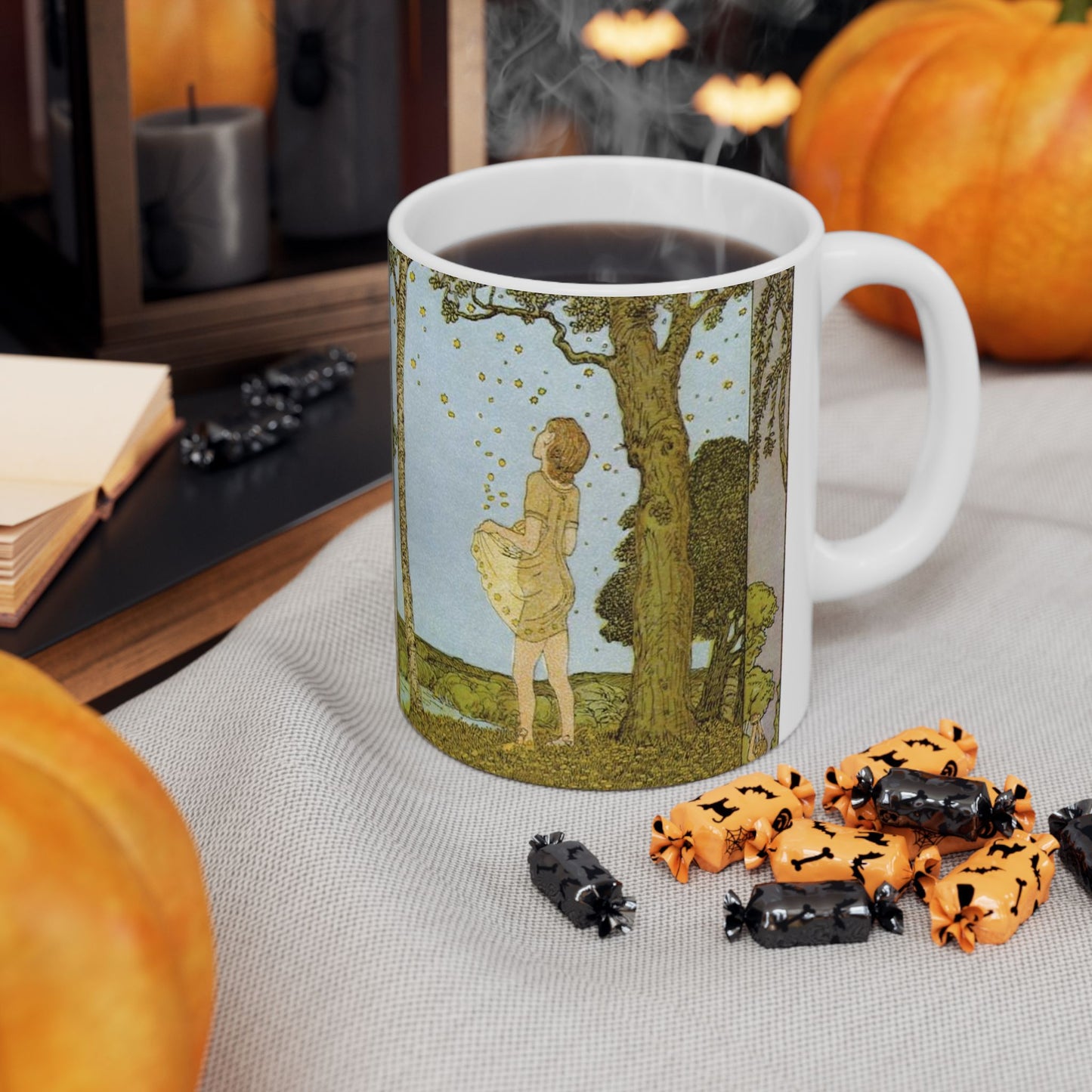 Heinrich Vogeler - Illustration Die Sterntaler Beautiful Novelty Ceramic Coffee Mug 11oz