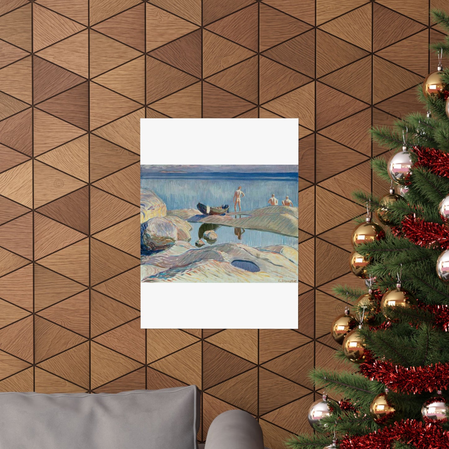 Väinö Blomstedt - Archipelago View High Quality Matte Wall Art Poster for Home, Office, Classroom