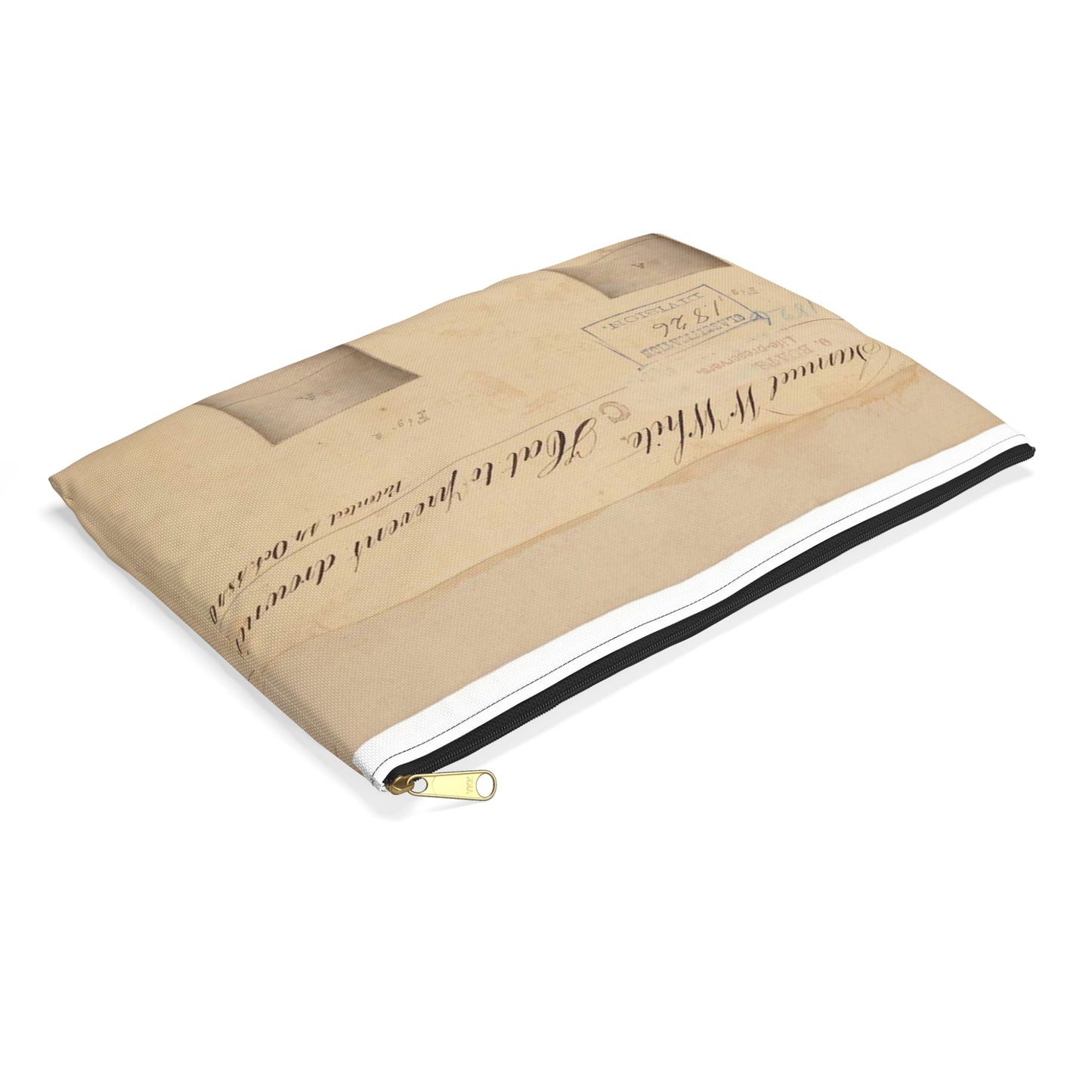 Patent drawing - Drawing of Hat to Prevent Drowning Public domain image Large Organizer Pouch with Black Zipper