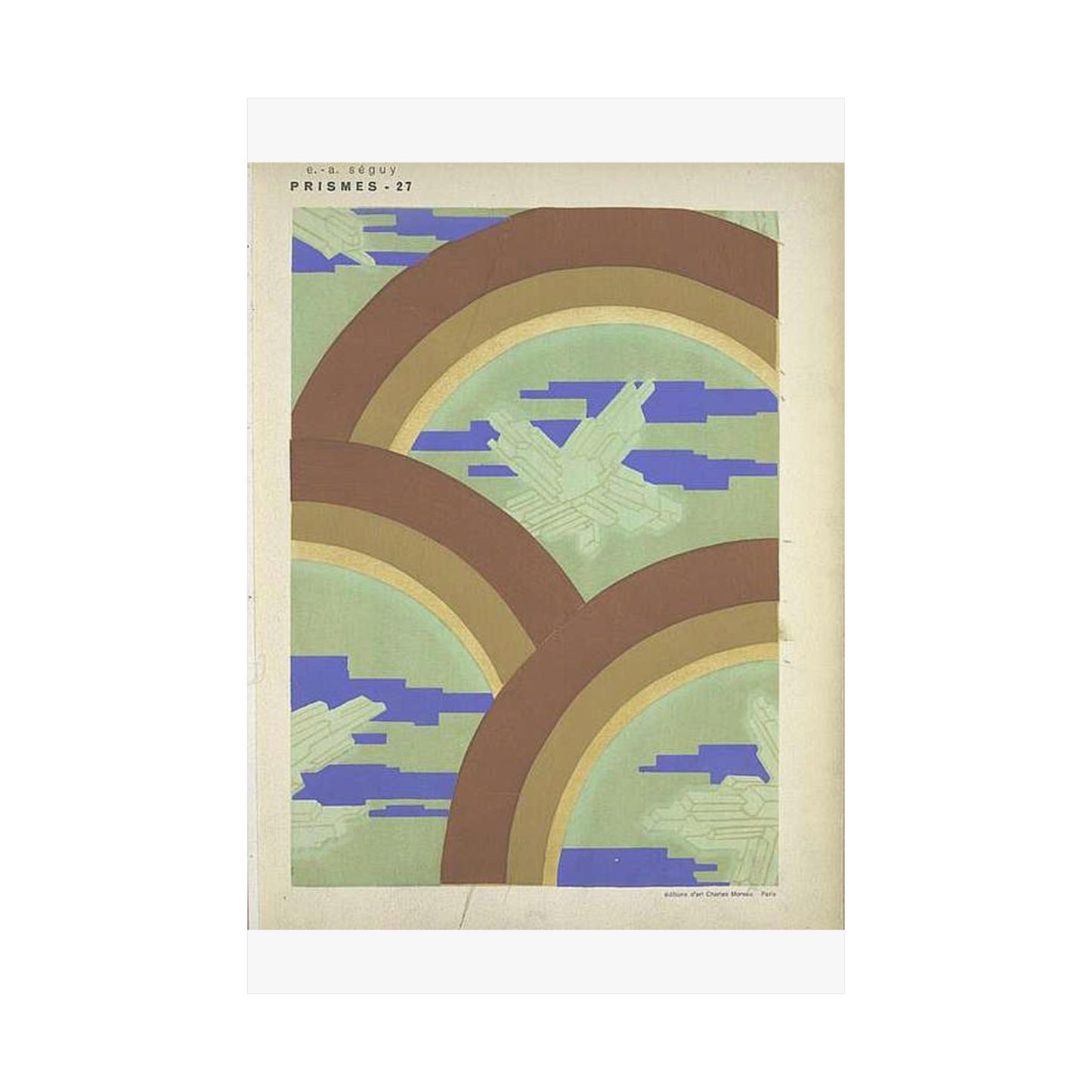 Prismes - EA Séguy - 1933 - page 29 High Quality Matte Wall Art Poster for Home, Office, Classroom