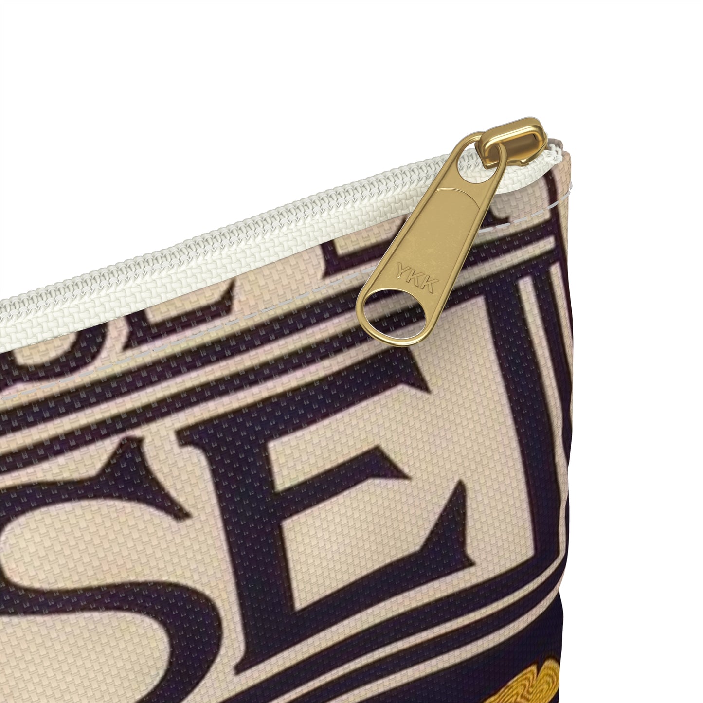 Musée Européen de la Bière - beer advertising posters -008 Large Organizer Pouch with Black Zipper