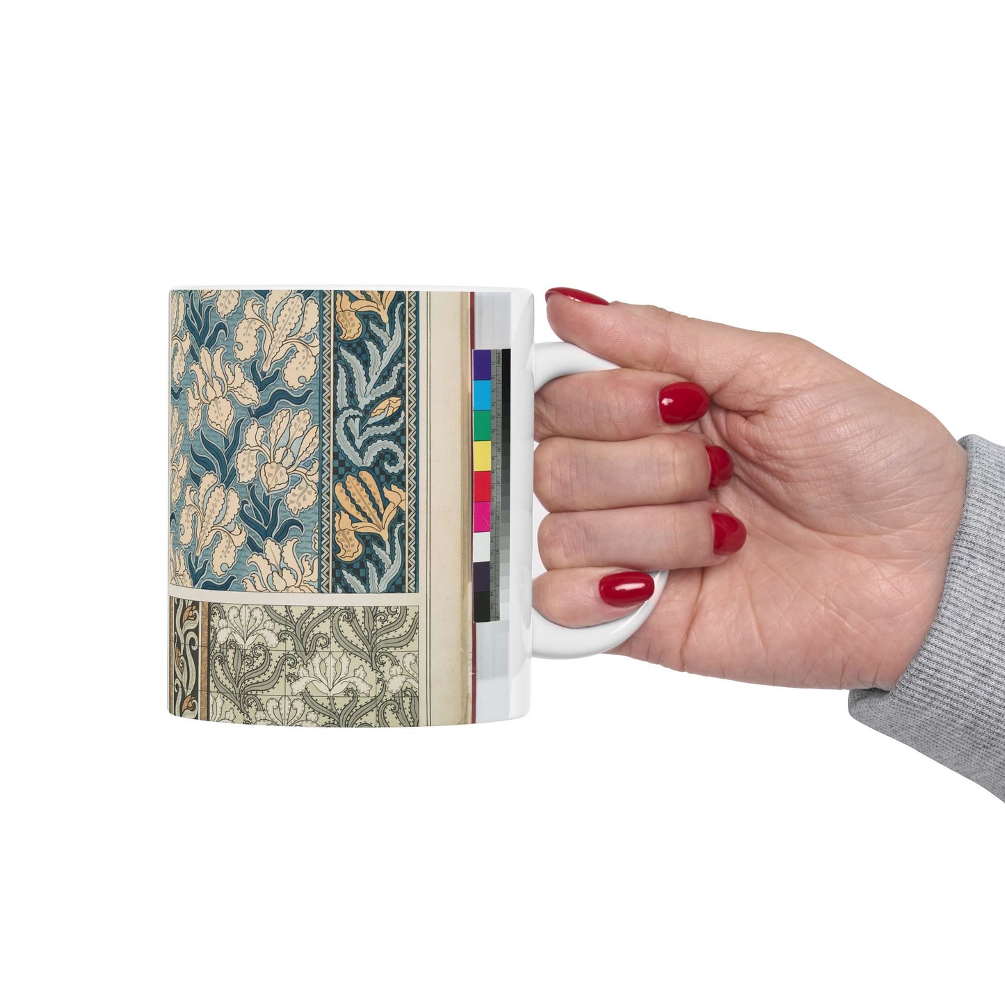Iris, E. Hervegh. Eugene Grasset, compiler Beautiful Novelty Ceramic Coffee Mug 11oz