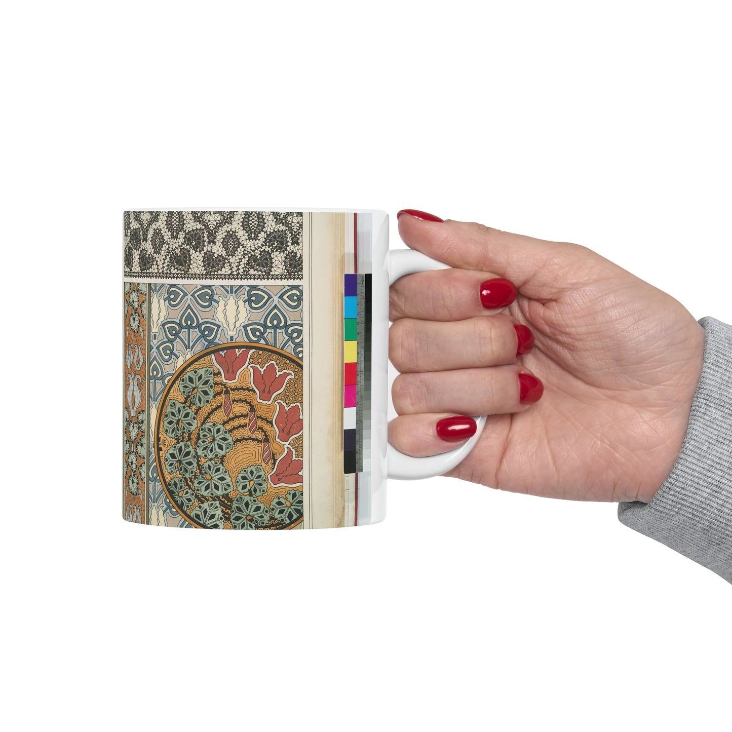 Cyclamen, E. Hervegh. Eugene Grasset, compiler Beautiful Novelty Ceramic Coffee Mug 11oz