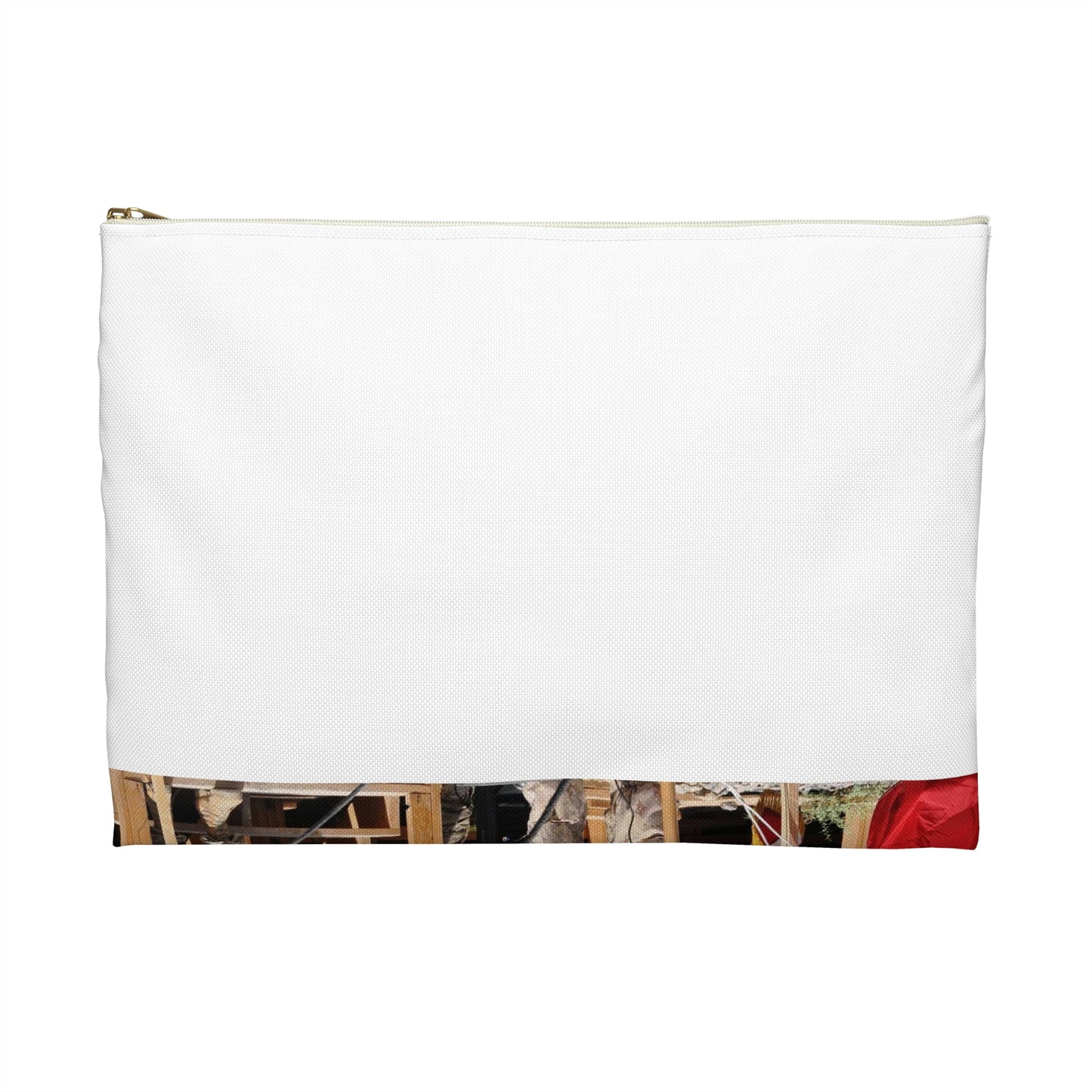 Maj. Gen. Dean J. Milner honors the accomplishments Large Organizer Pouch with Black Zipper