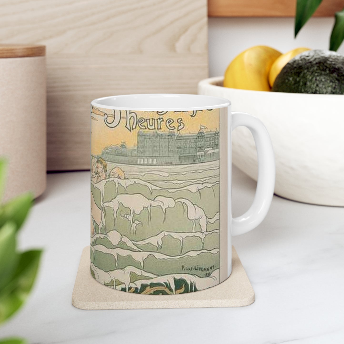 Affiche belge pour le "Casino de Cabourg". Beautiful Novelty Ceramic Coffee Mug 11oz