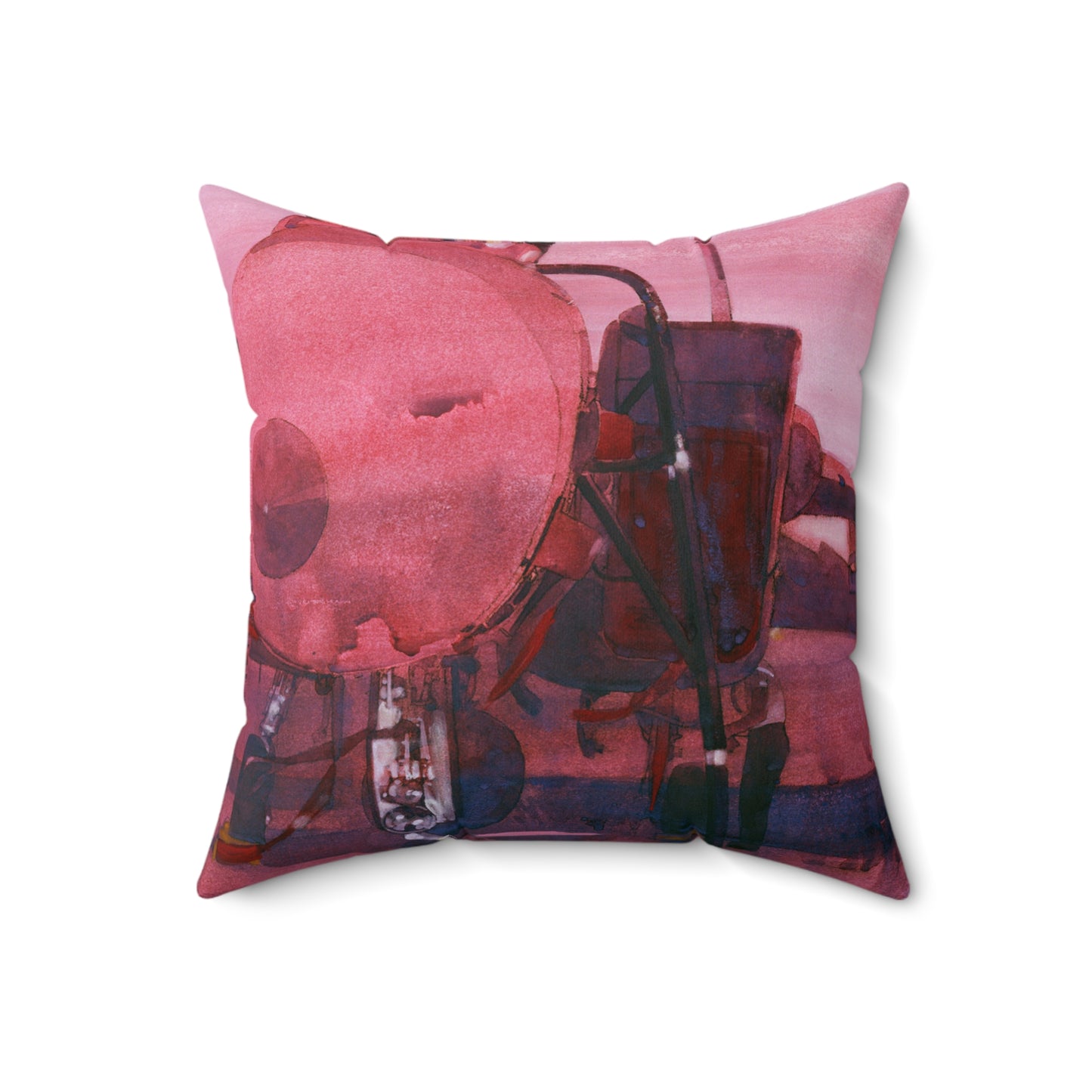 Artwork:"Eagle"Artist: Philip P. Renaud (CI) Decorative Accent Square Pillow