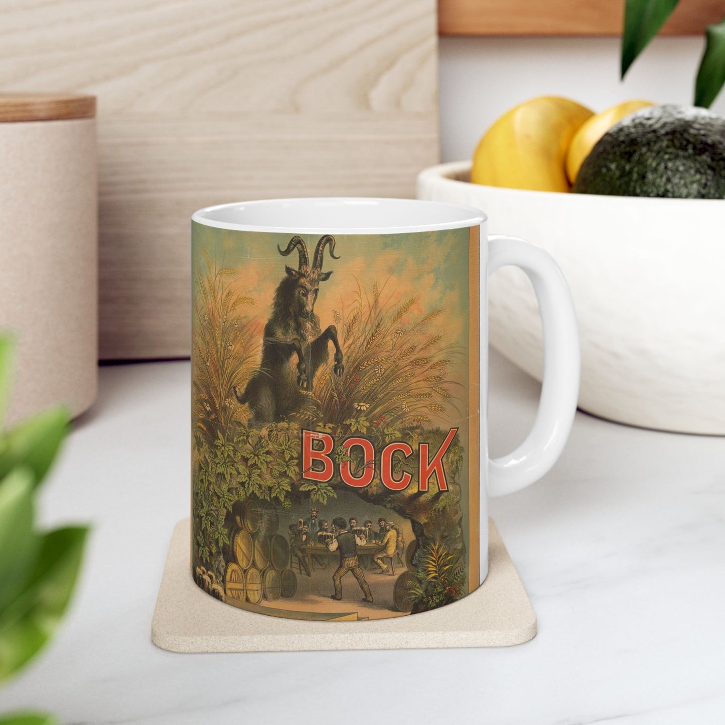 Sample card no. 1, the Felix Klemm Bock Beautiful Novelty Ceramic Coffee Mug 11oz