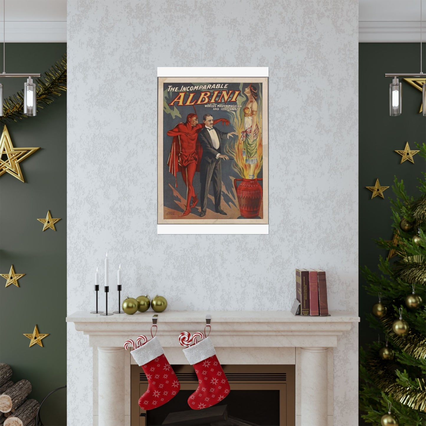 TheIncomperable Albini Theatrical Poster High Quality Matte Wall Art Poster for Home, Office, Classroom