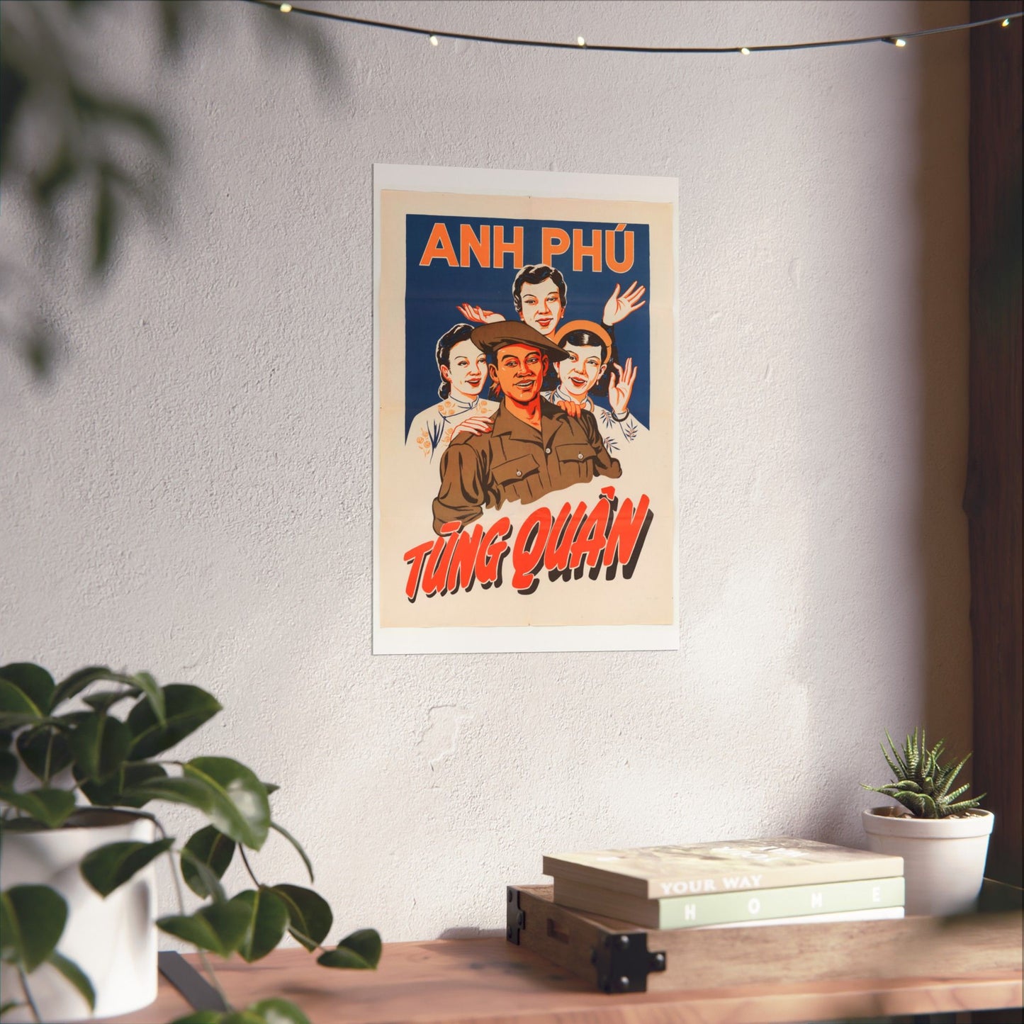 Viet Poster #5, Cold War American Propaganda poster High Quality Matte Wall Art Poster for Home, Office, Classroom
