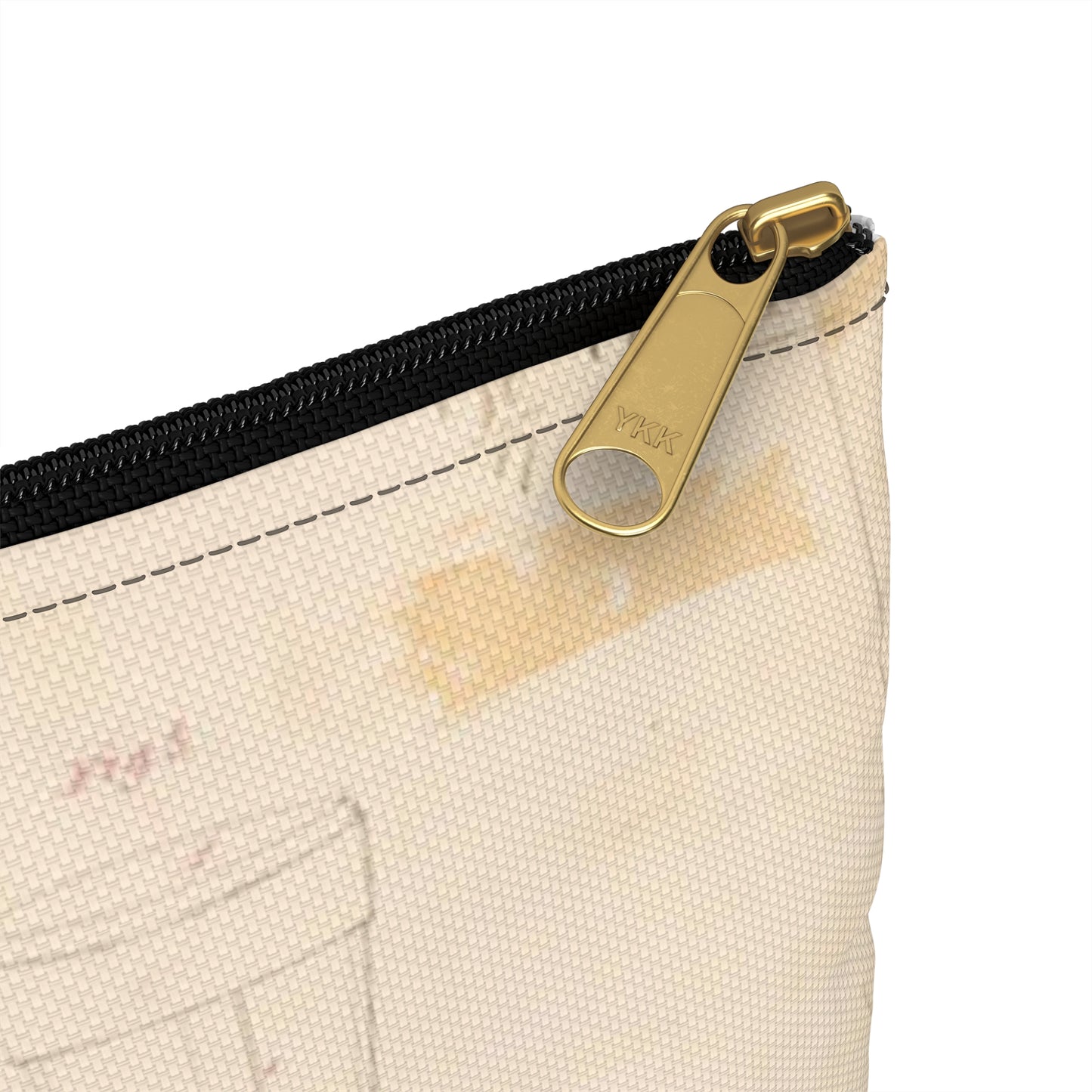 Patent drawing - Drawing of Artificial Leg Public domain image Large Organizer Pouch with Black Zipper