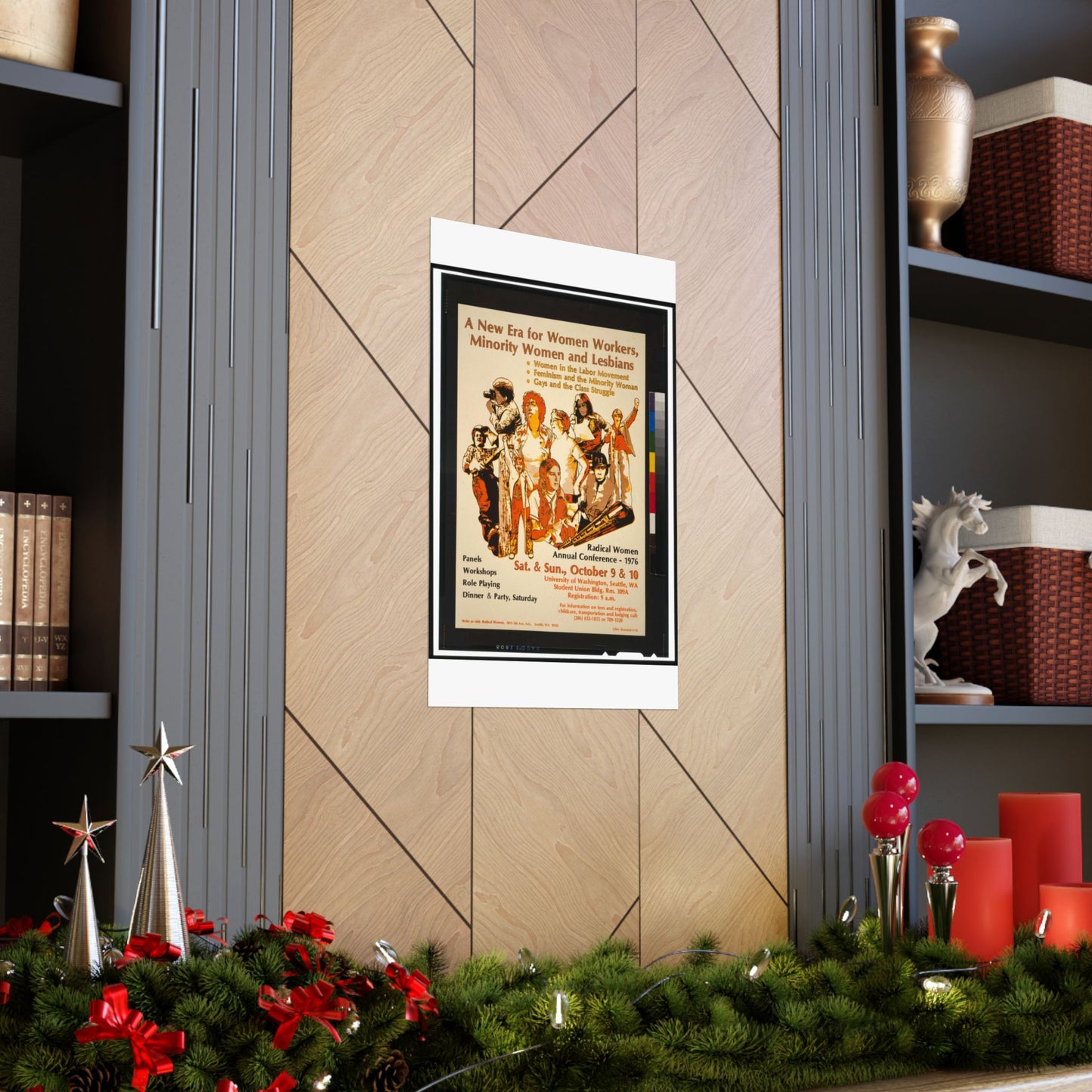 A new era for women workers, minority women and lesbians High Quality Matte Wall Art Poster for Home, Office, Classroom