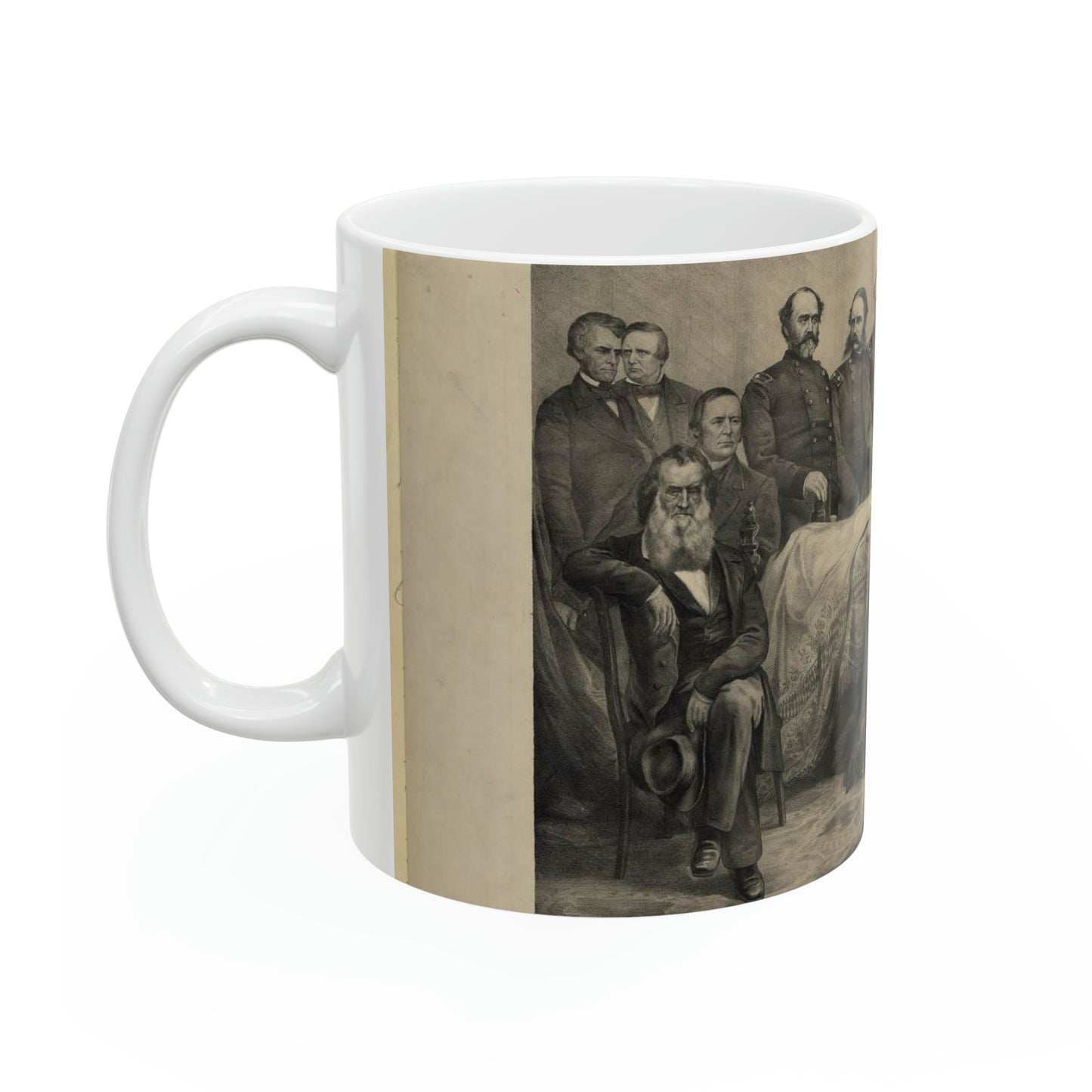 Death bed of Lincoln / A. Brett & Co. 83 Nassau St. Beautiful Novelty Ceramic Coffee Mug 11oz