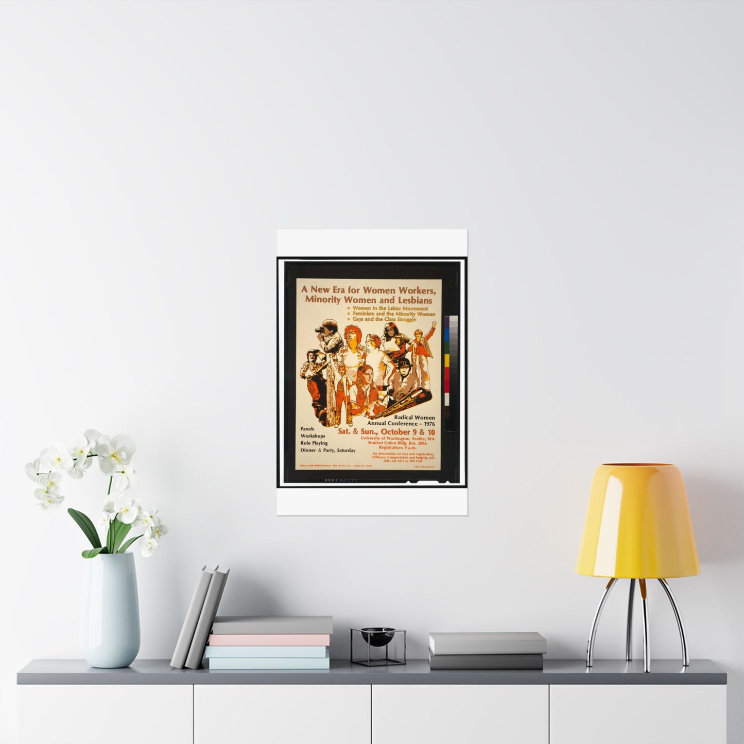 A new era for women workers, minority women and lesbians High Quality Matte Wall Art Poster for Home, Office, Classroom