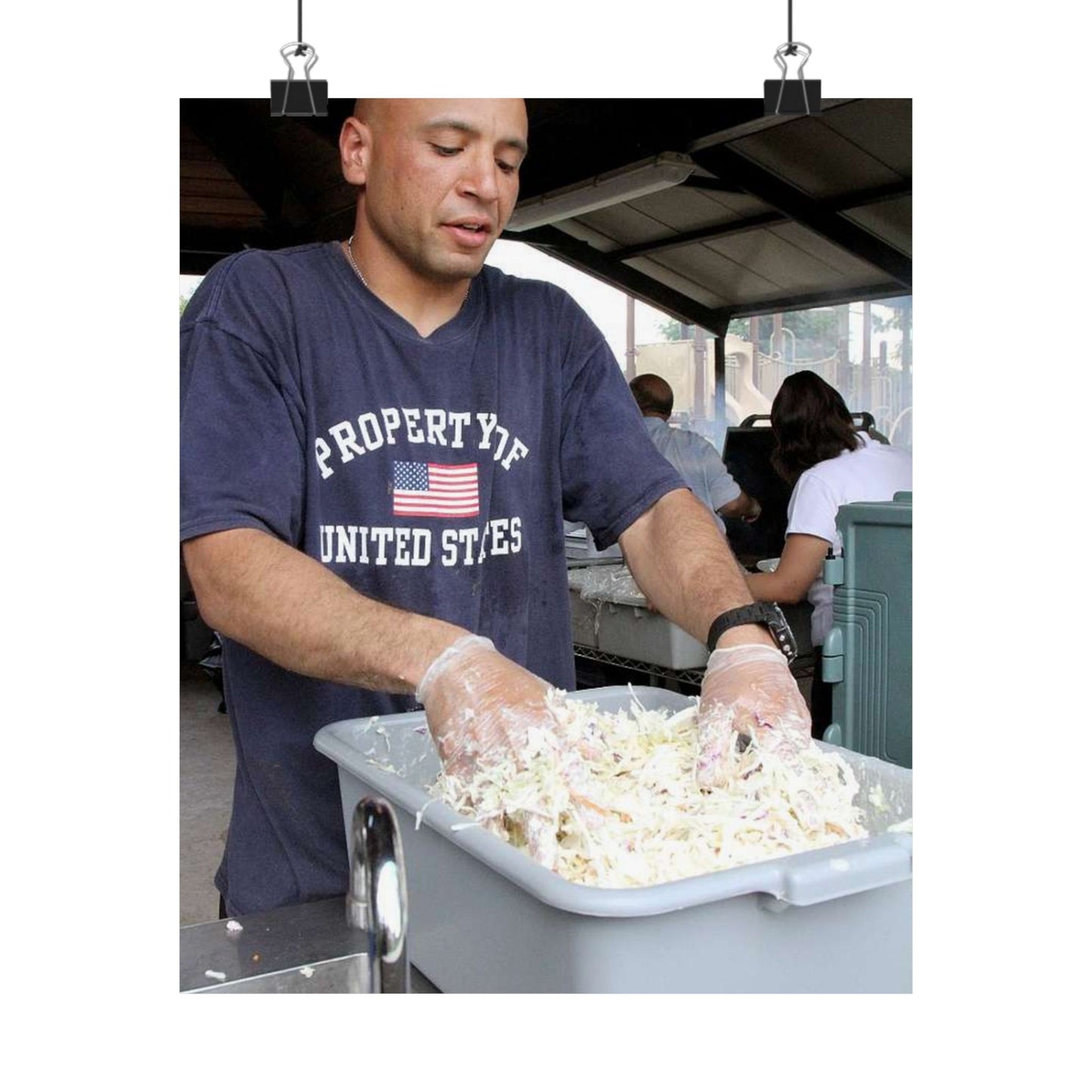 Augusta, Ga., native, Sgt. Mateo Moses, a Bradley mechanic High Quality Matte Wall Art Poster for Home, Office, Classroom