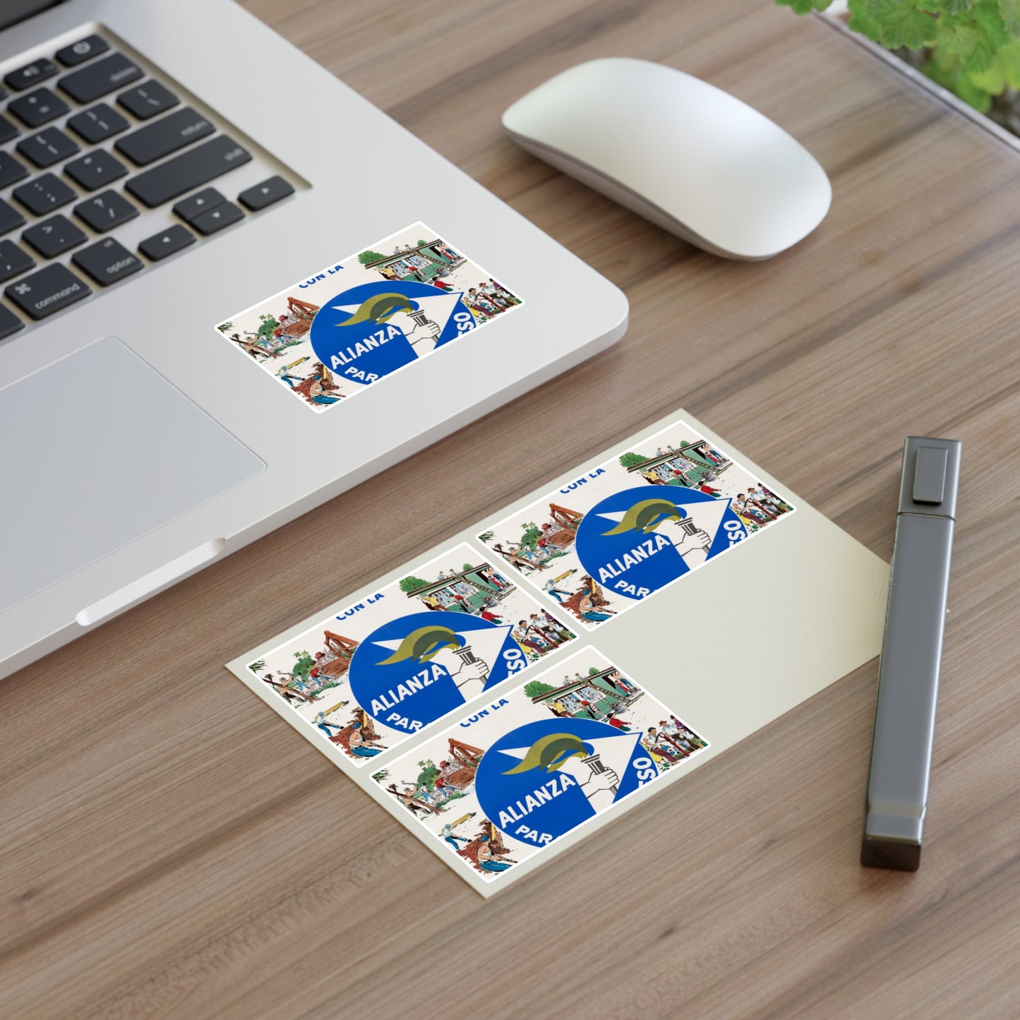 Alliance Posters, Cold War American Propaganda poster Laminated UV Protective Vinyl Stickers