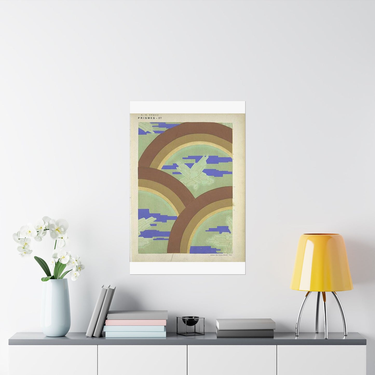 Prismes - EA Séguy - 1933 - page 29 High Quality Matte Wall Art Poster for Home, Office, Classroom
