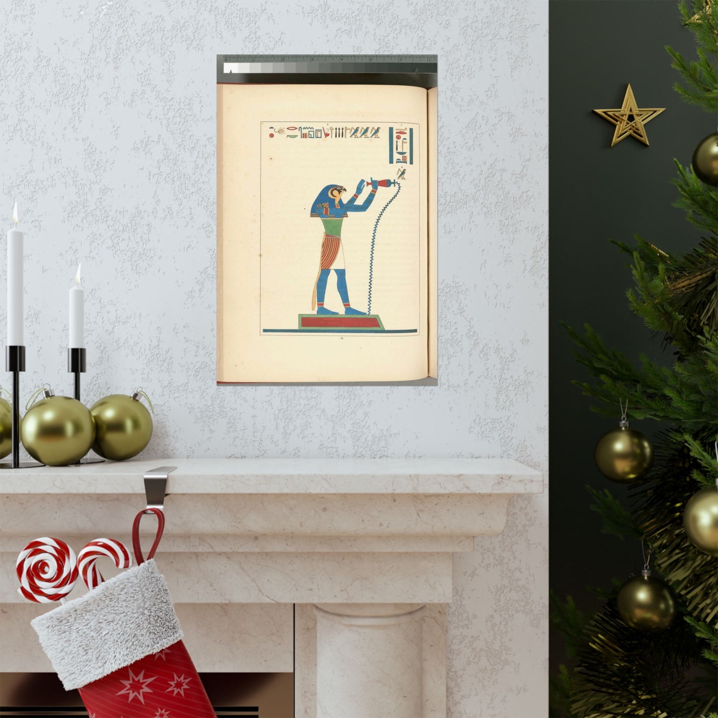 Thoth Trismégiste, le premier Hermès, Hermès Trismégiste. High Quality Matte Wall Art Poster for Home, Office, Classroom