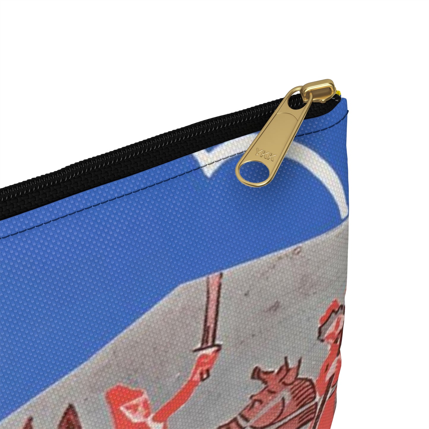 Recruiting Posters No. 1 and No. 2 Large Organizer Pouch with Black Zipper