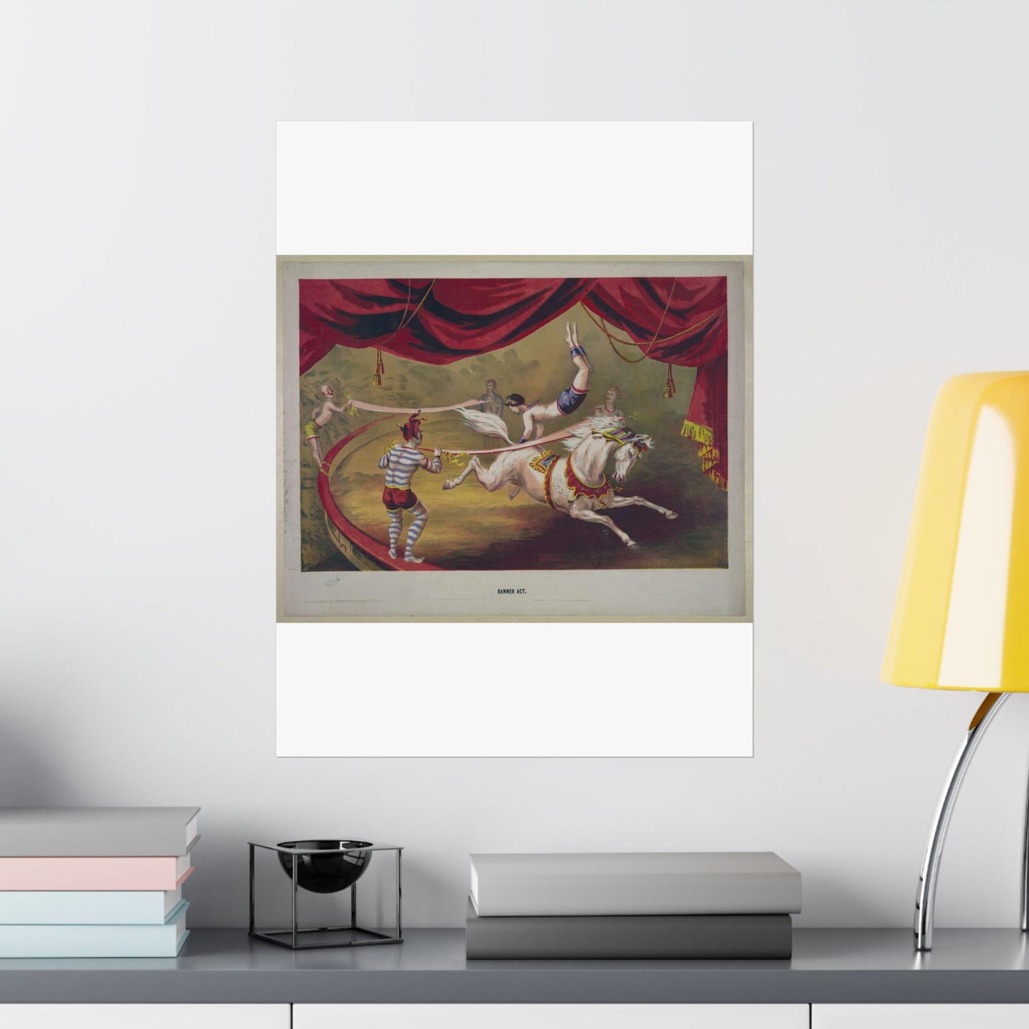 Banner act - Print, Library of Congress collection High Quality Matte Wall Art Poster for Home, Office, Classroom